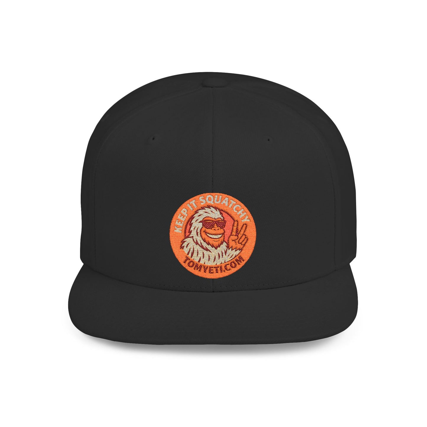 Flat Brim Hat - Tom Yeti Official Snapback Cap