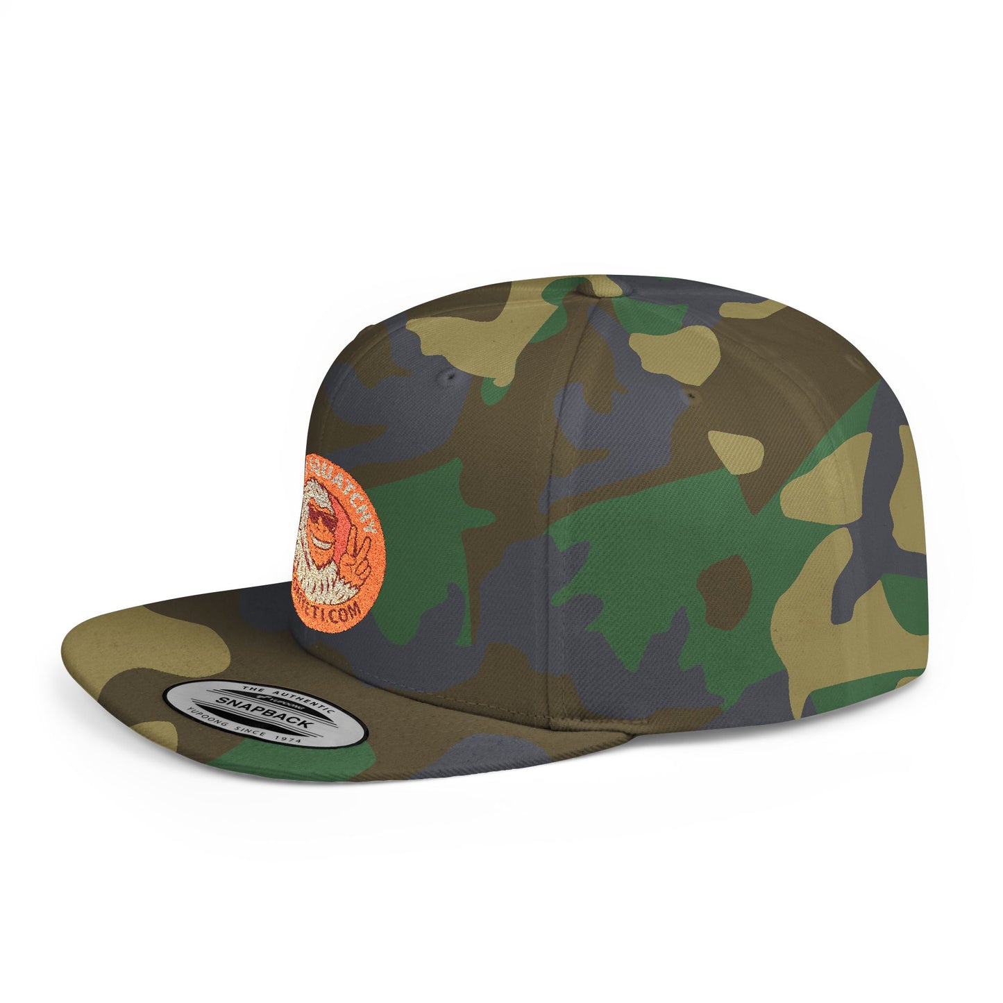 Flat Brim Hat - Tom Yeti Official Snapback Cap