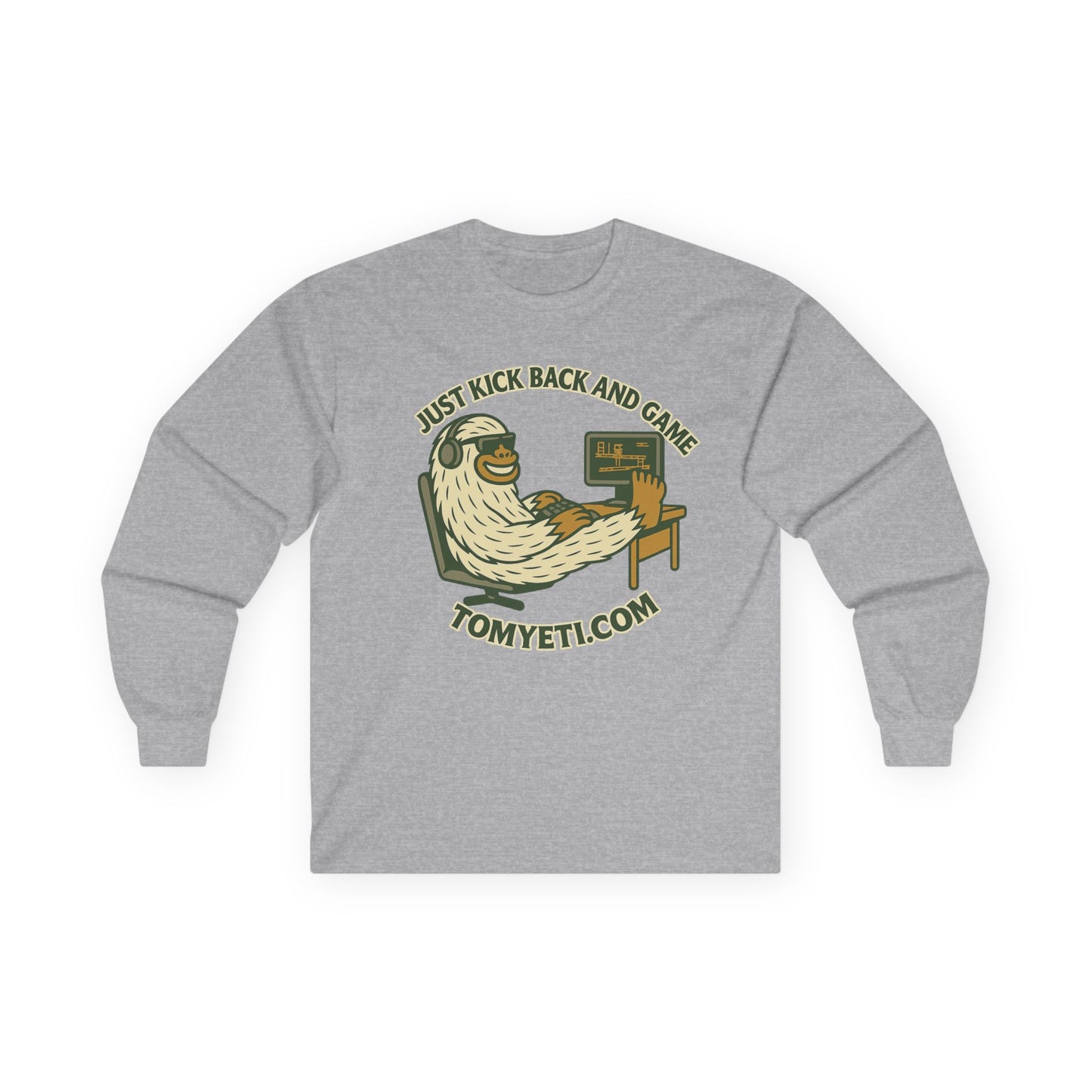 Tom Yeti Official Gaming Long Sleeve T