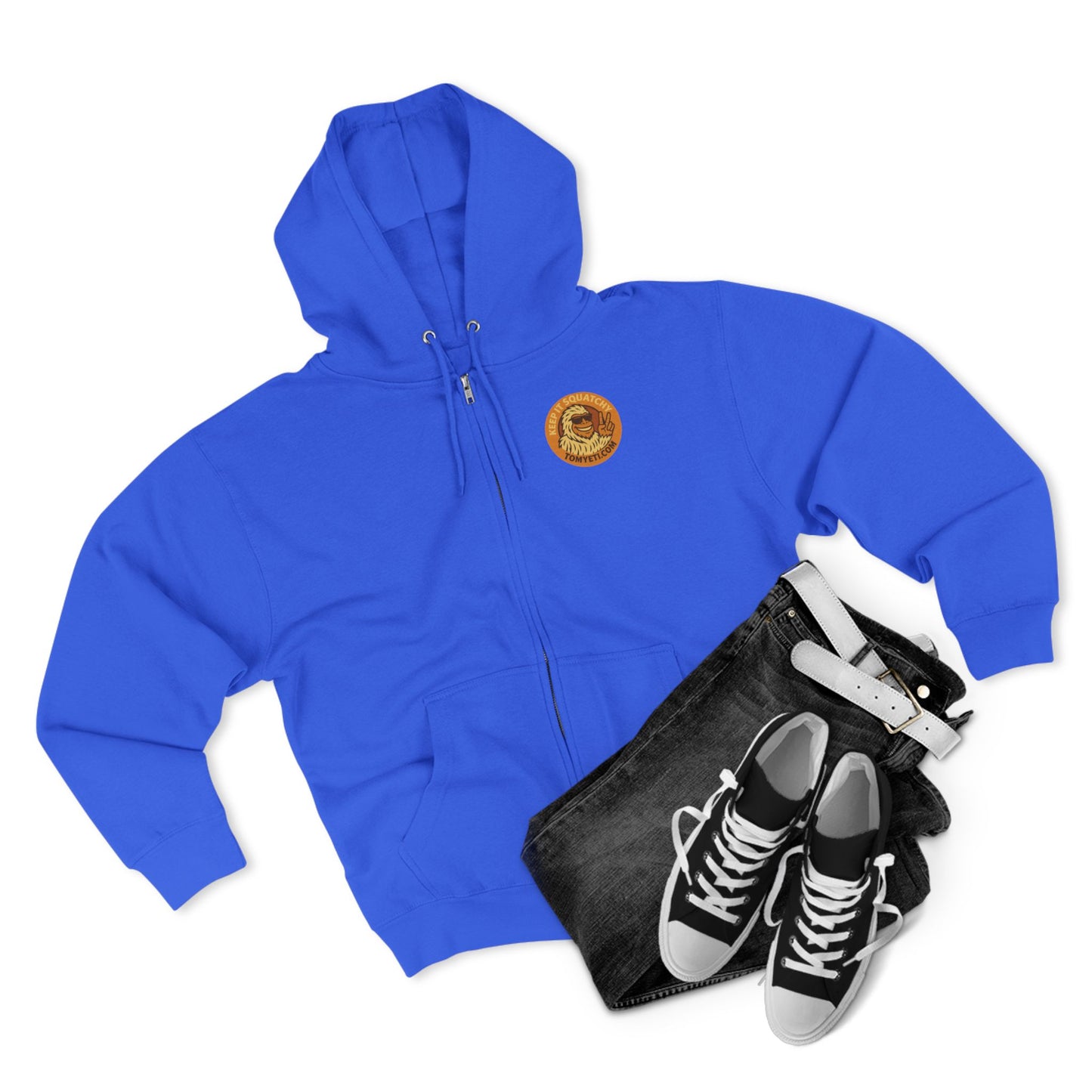 Tom Yeti Official Zip Up Travel Hoodie