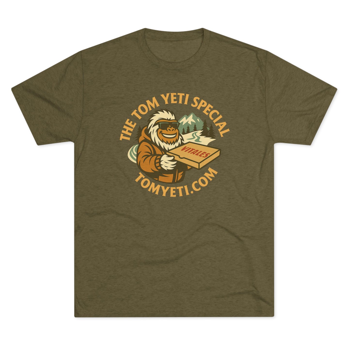 Tom Yeti Official Vitale's Pizza T Shirt!