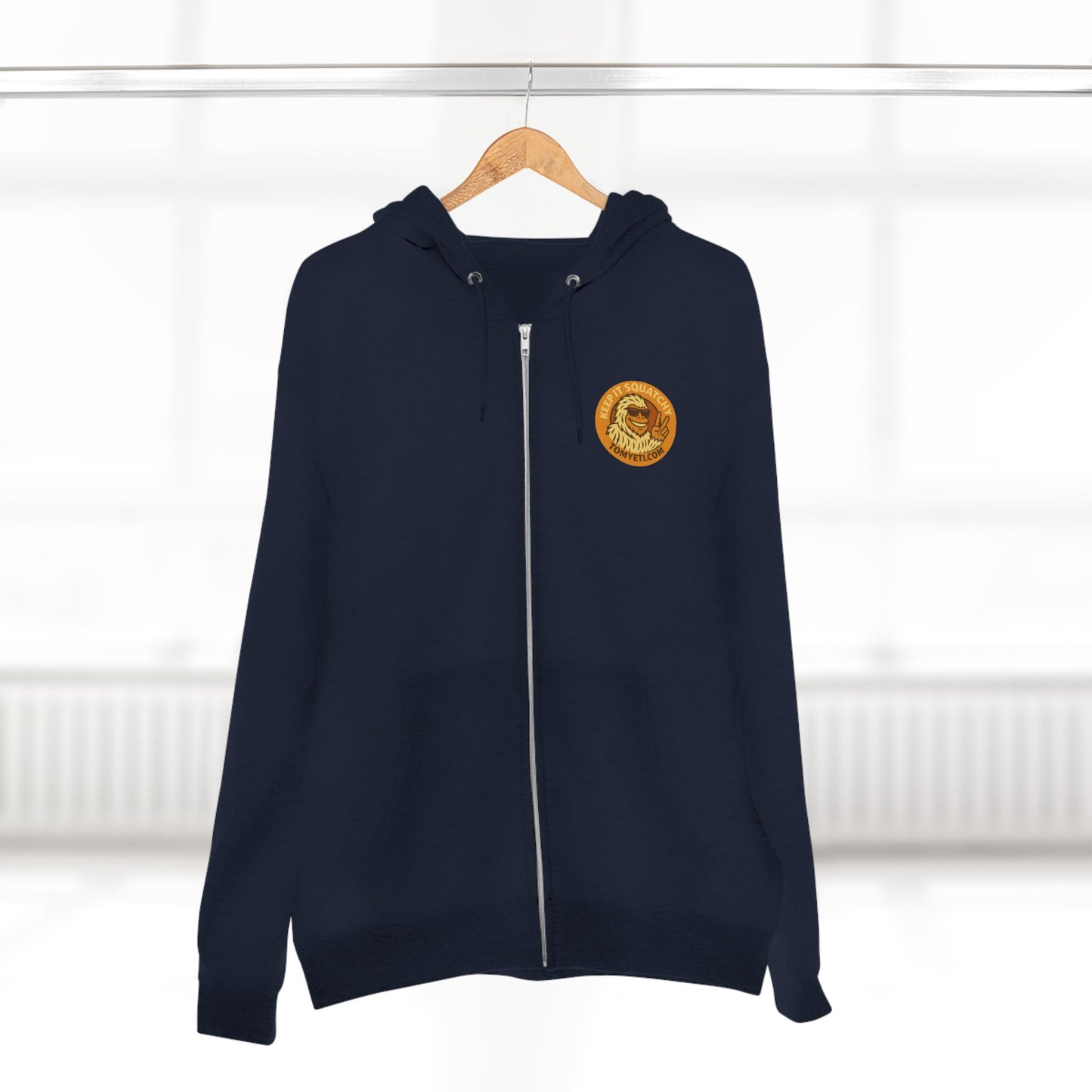 Tom Yeti Official Zip Up Travel Hoodie