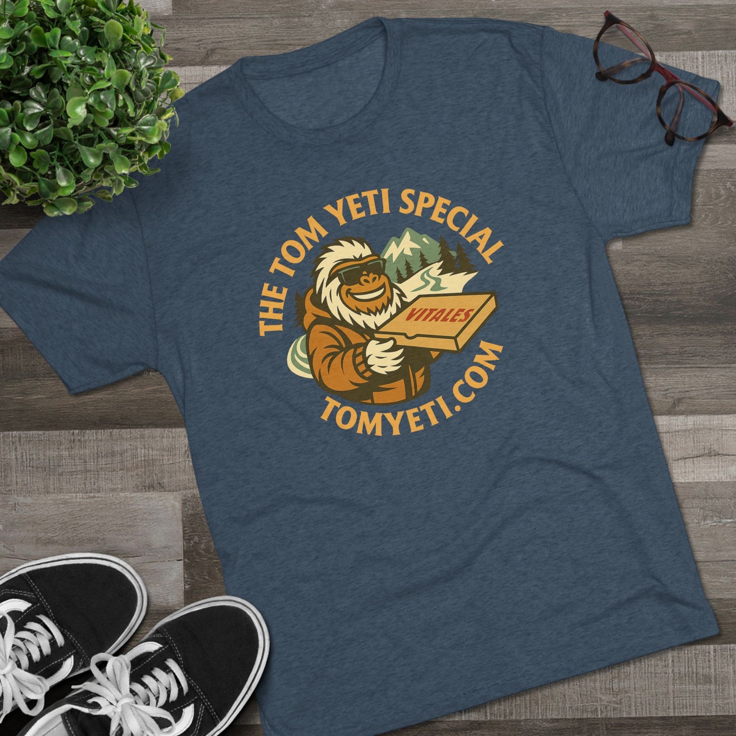 Tom Yeti Official Vitale's Pizza T Shirt!