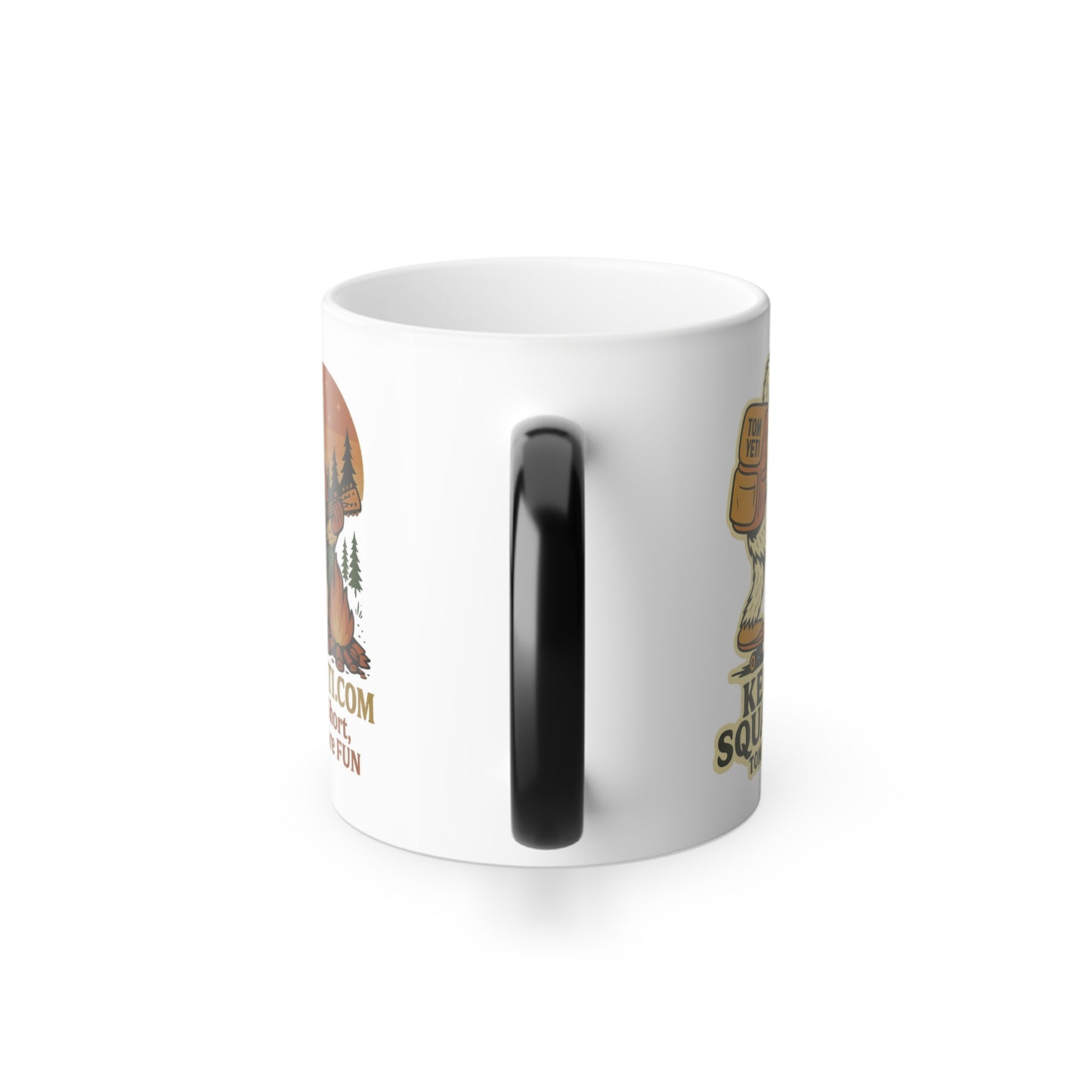 Tom Yeti Official Color Morphing Camping Mug
