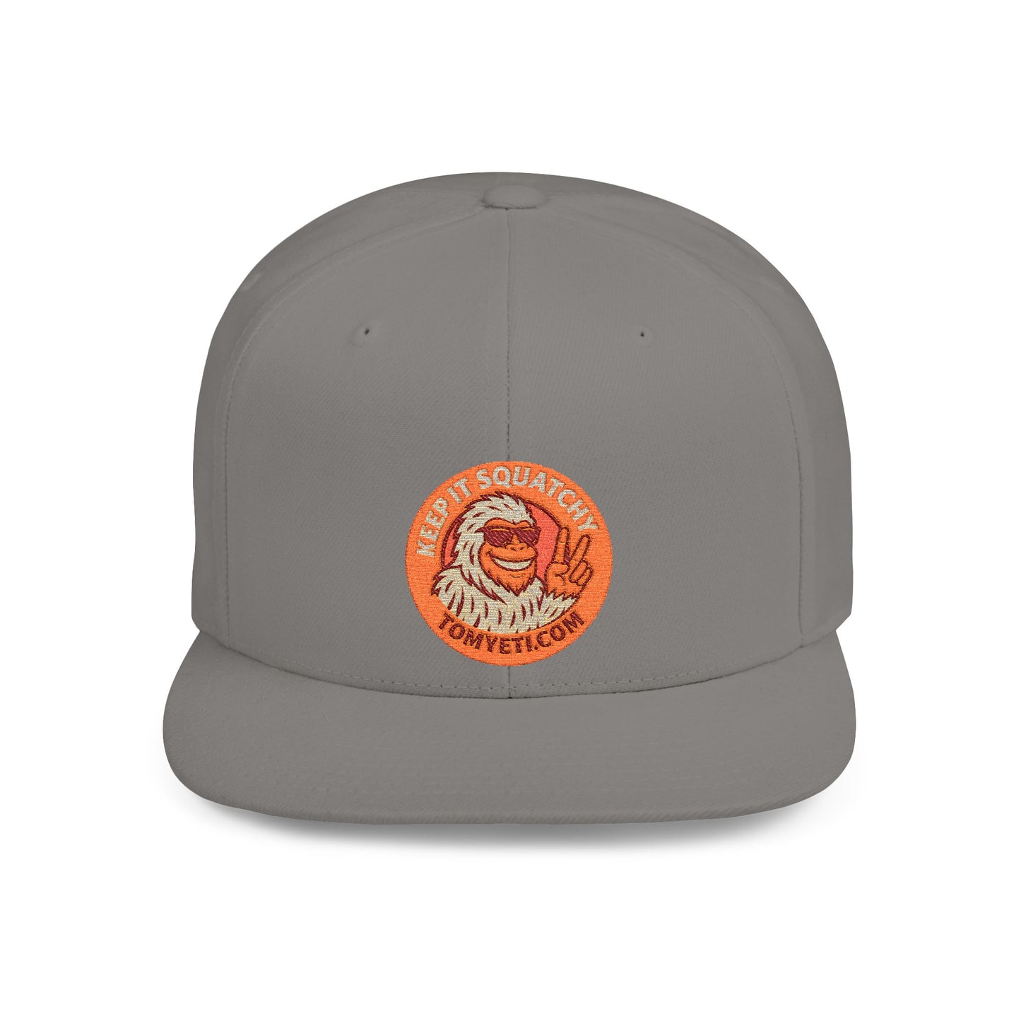 Flat Brim Hat - Tom Yeti Official Snapback Cap