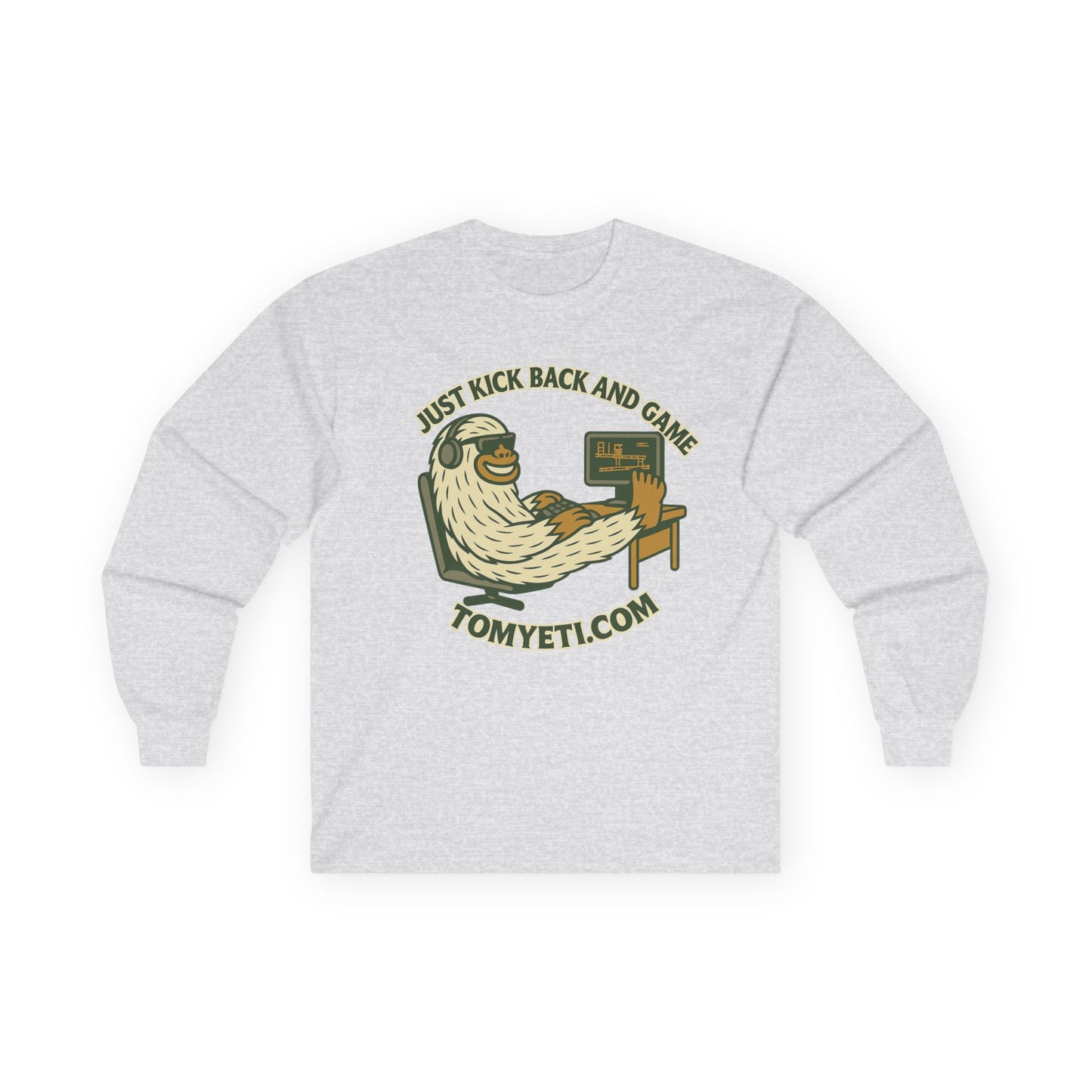 Tom Yeti Official Gaming Long Sleeve T