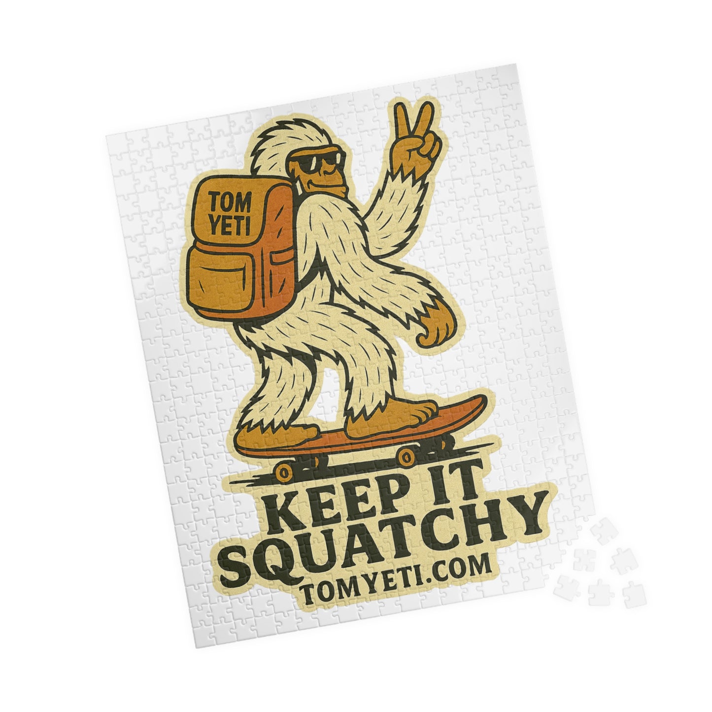 Tom Yeti Official Keep it Squatchy Puzzle!