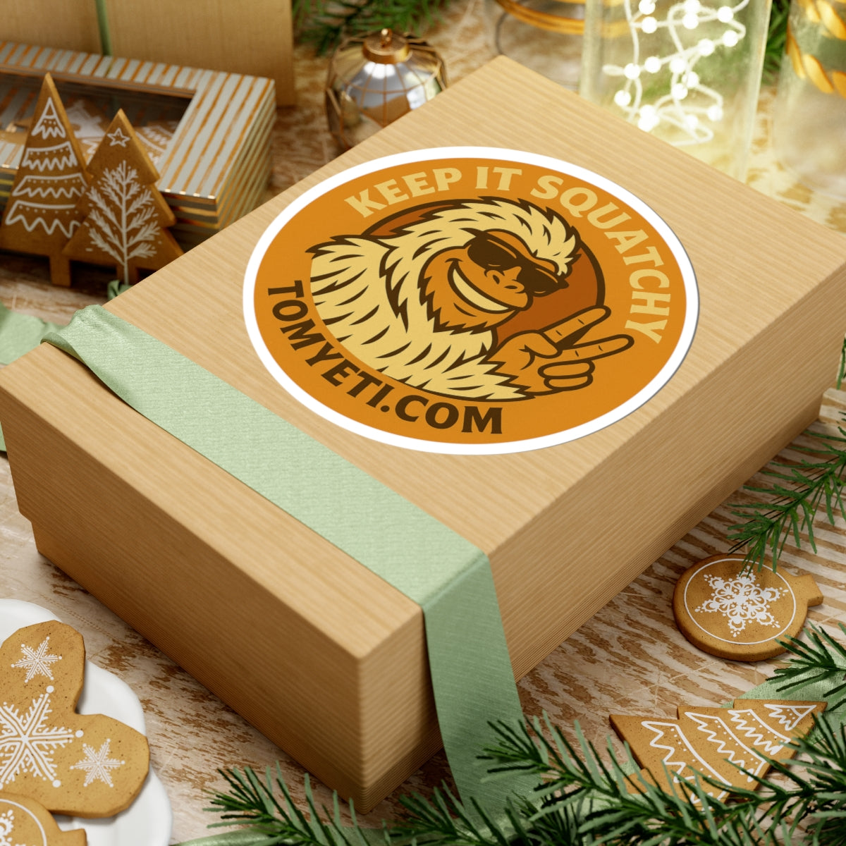 Exclusive Tom Yeti Official Logo Stickers
