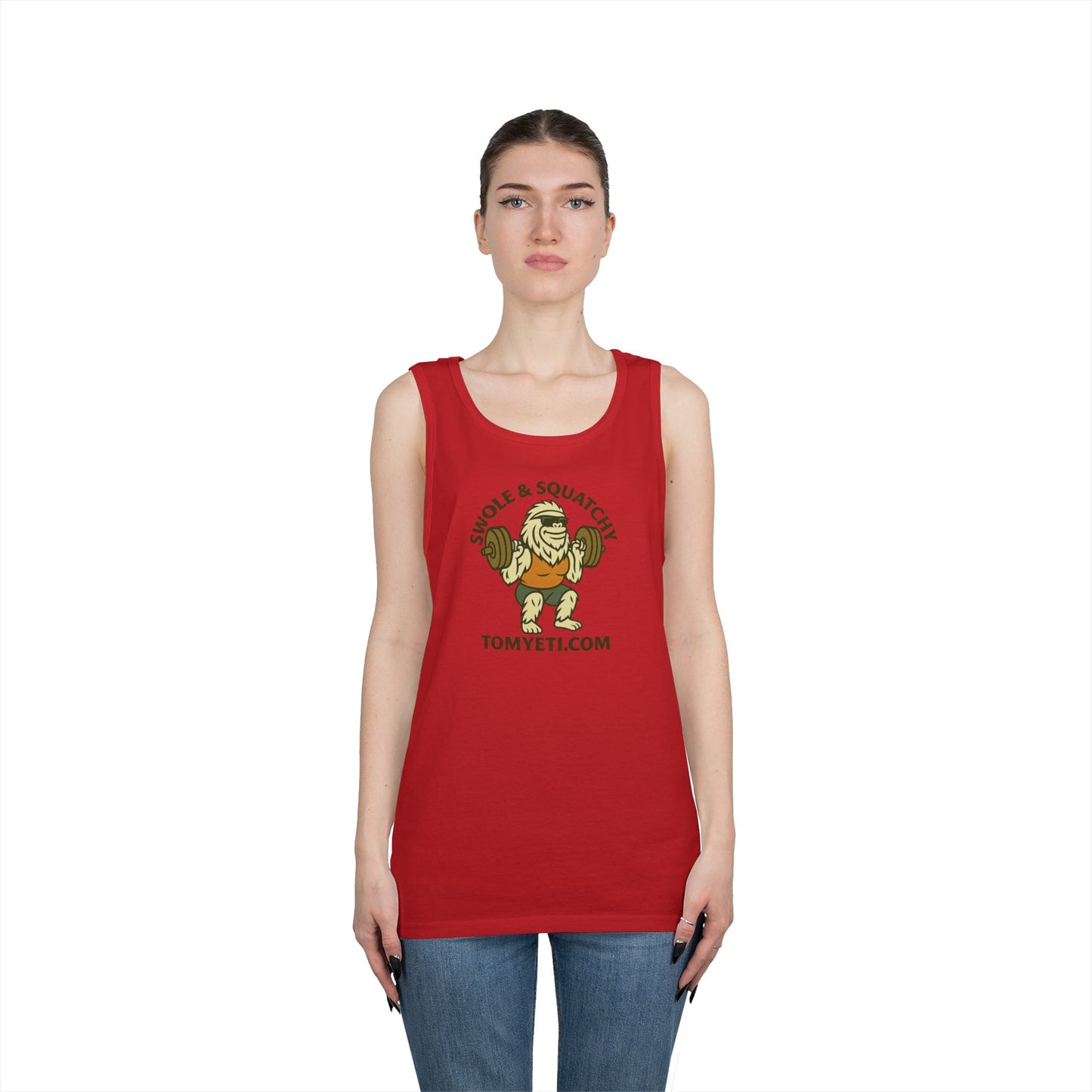 Tom Yeti Official Swole & Squatchy Tank Top!