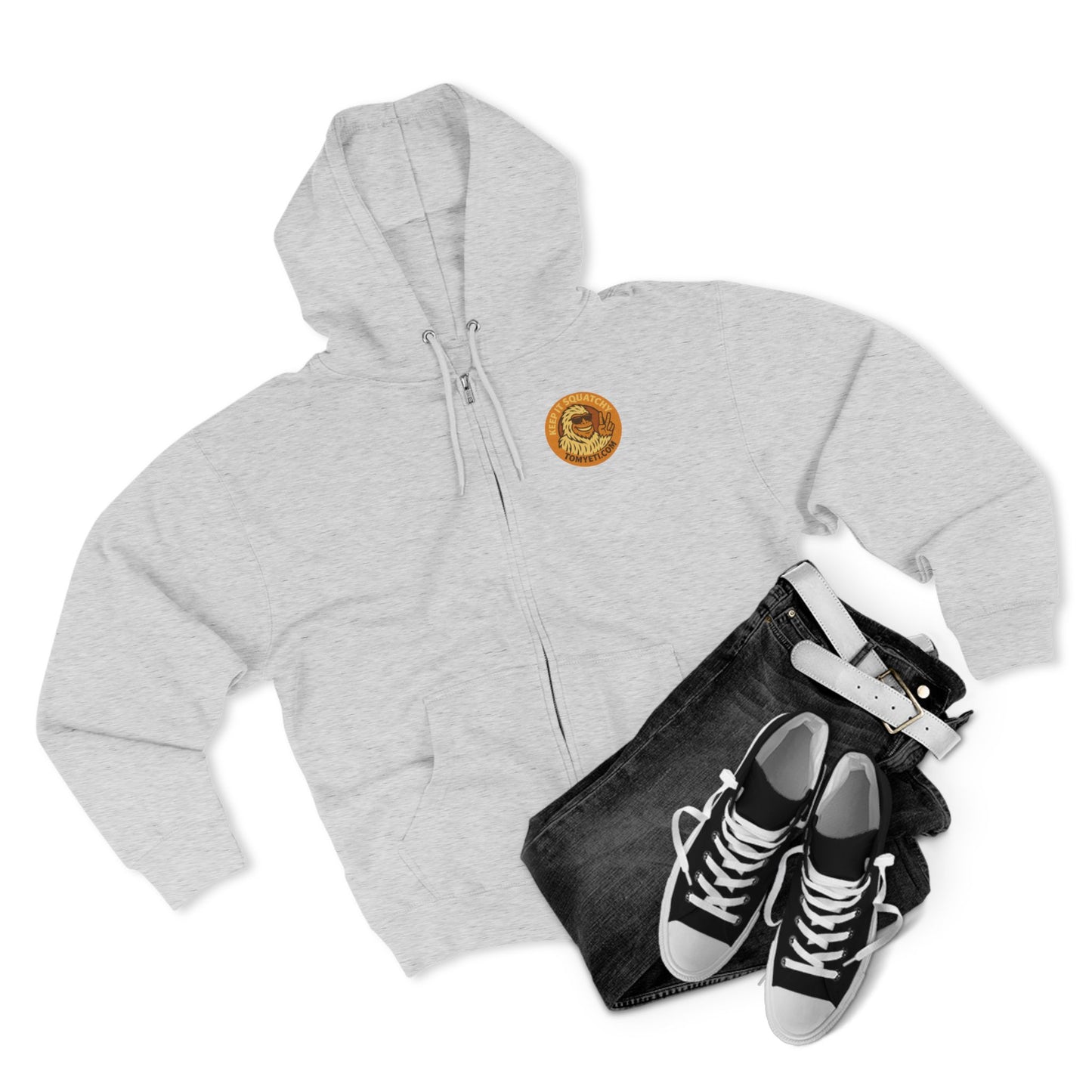 Tom Yeti Official Zip Up Travel Hoodie