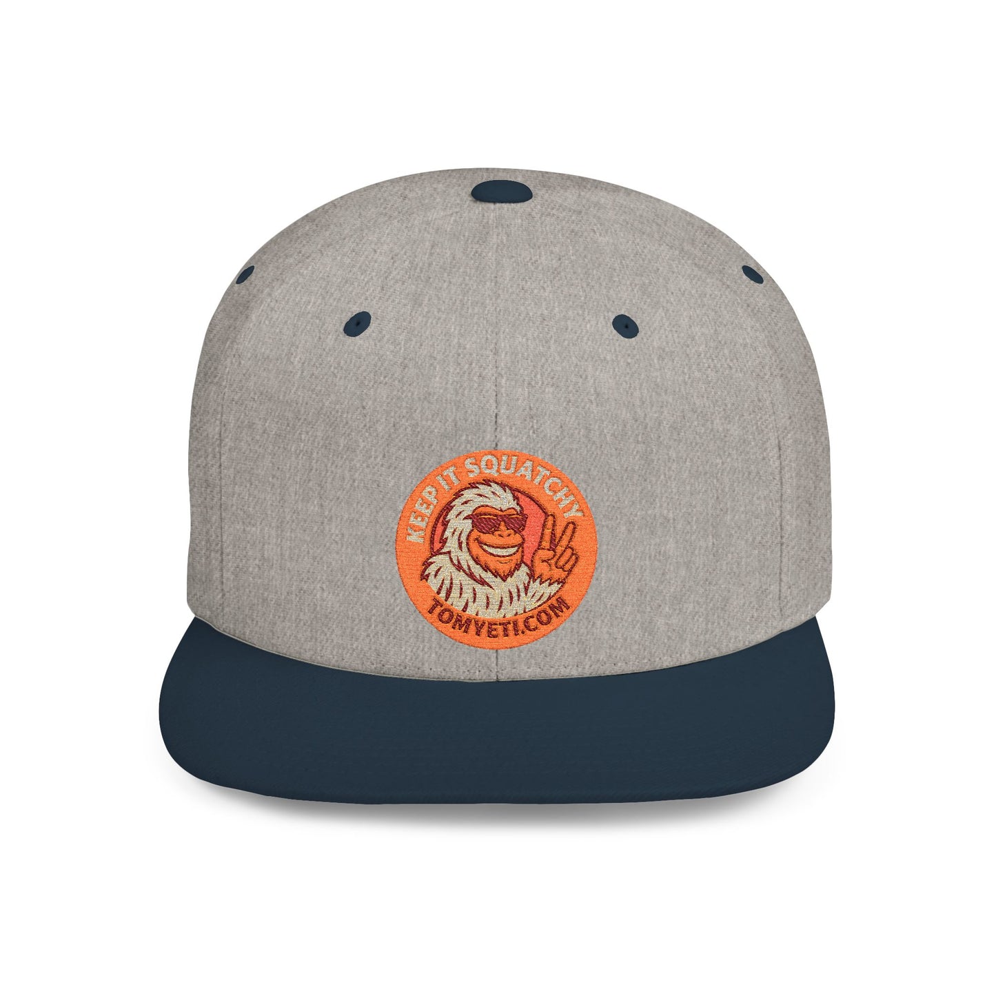 Flat Brim Hat - Tom Yeti Official Snapback Cap