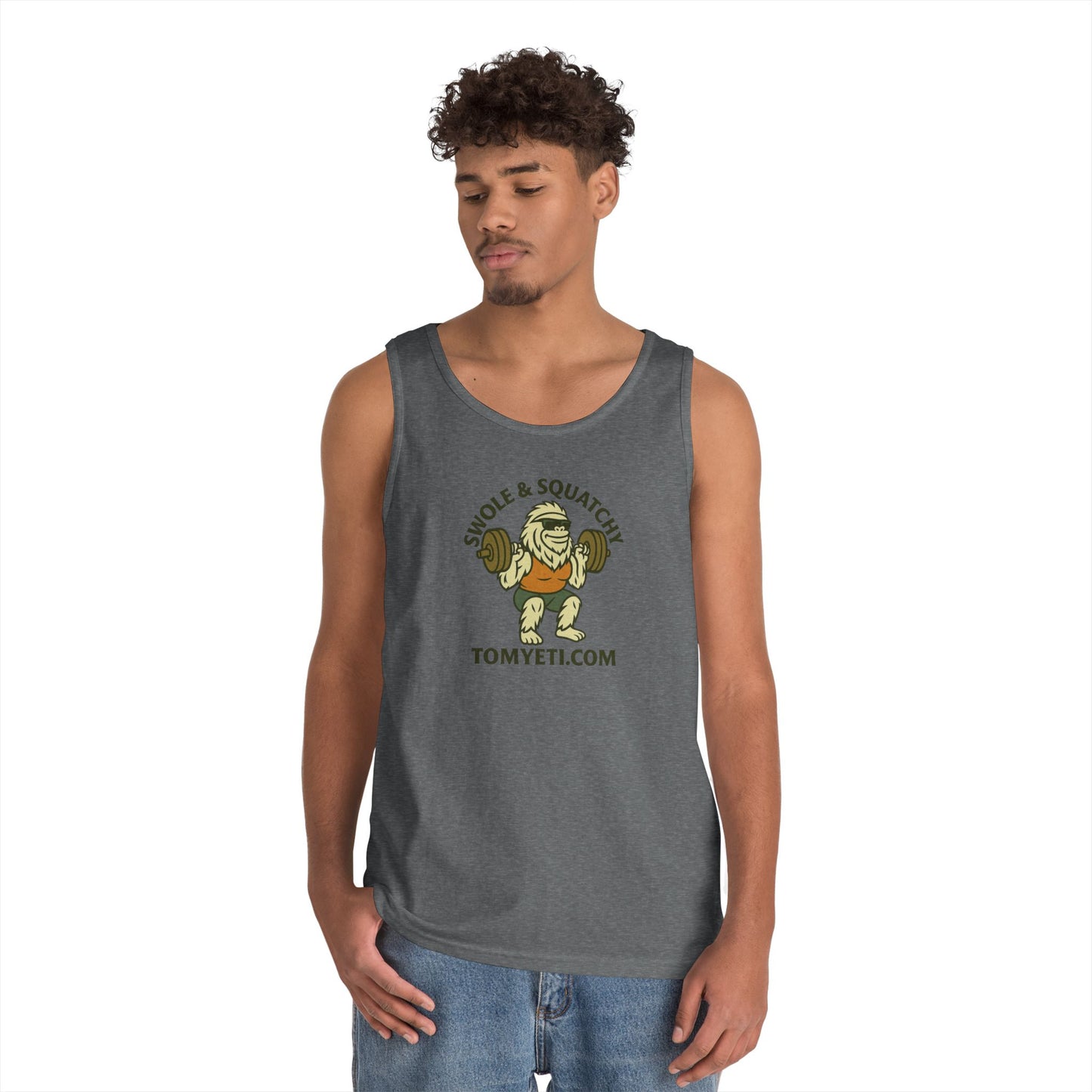 Tom Yeti Official Swole & Squatchy Tank Top!