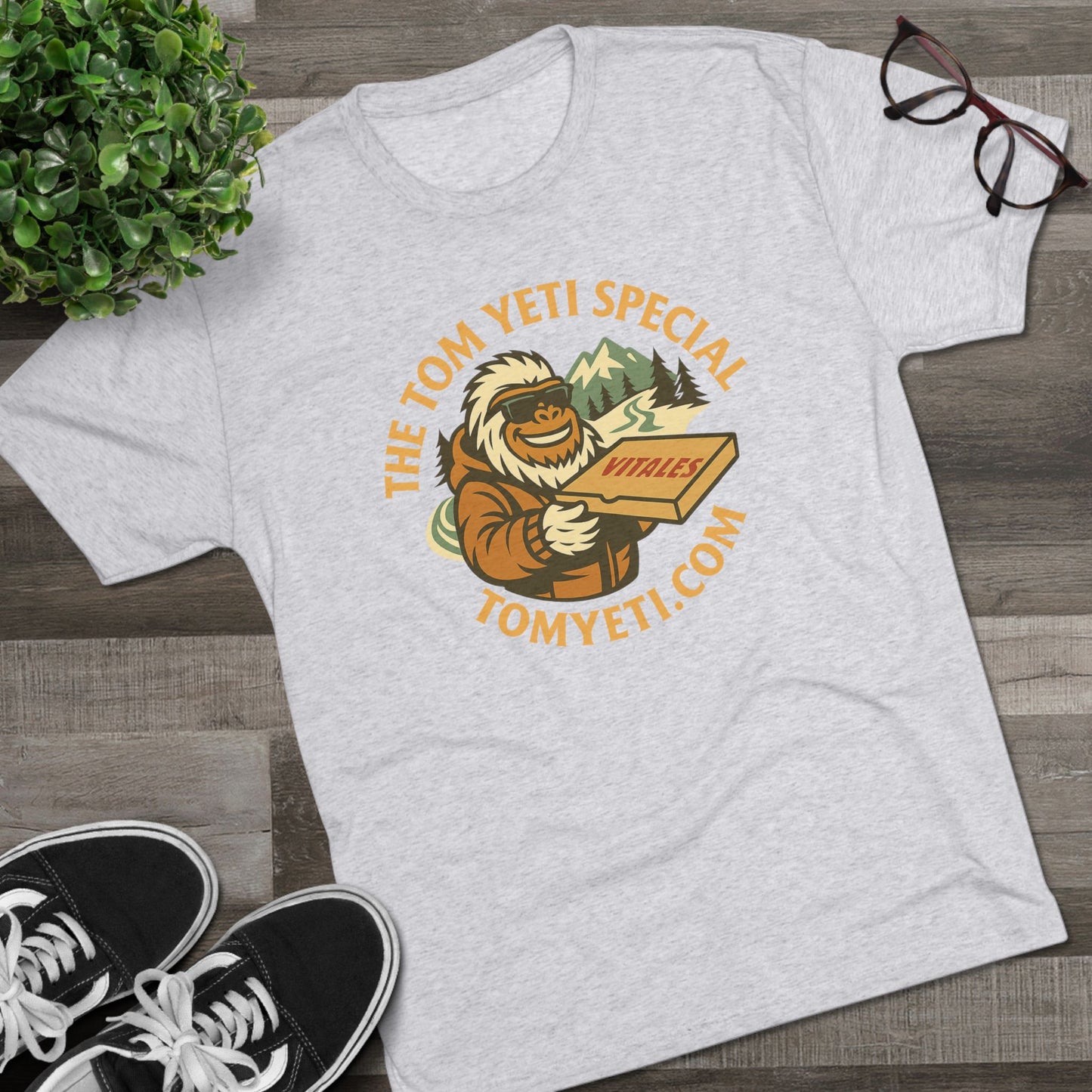 Tom Yeti Official Vitale's Pizza T Shirt!