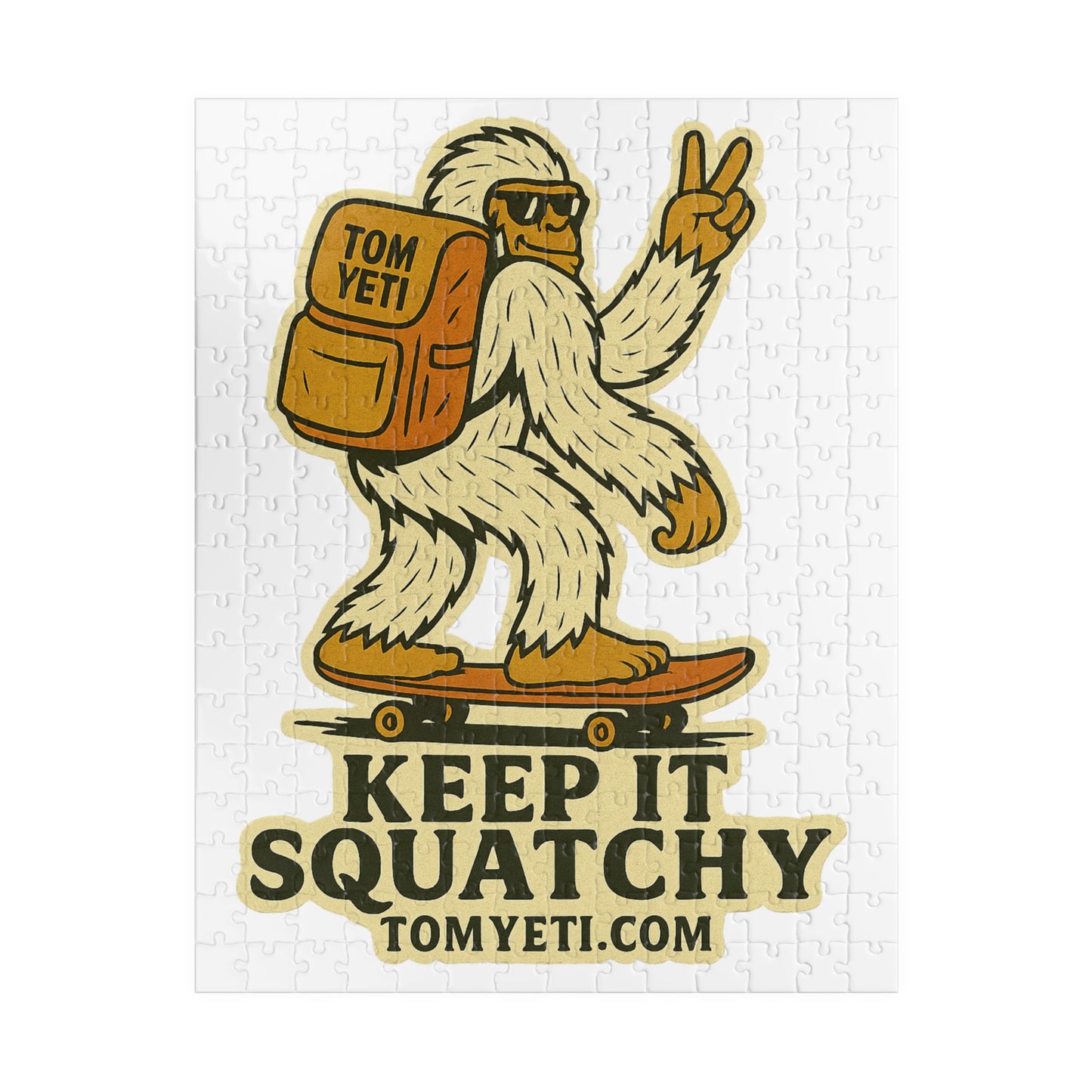 Tom Yeti Official Keep it Squatchy Puzzle!