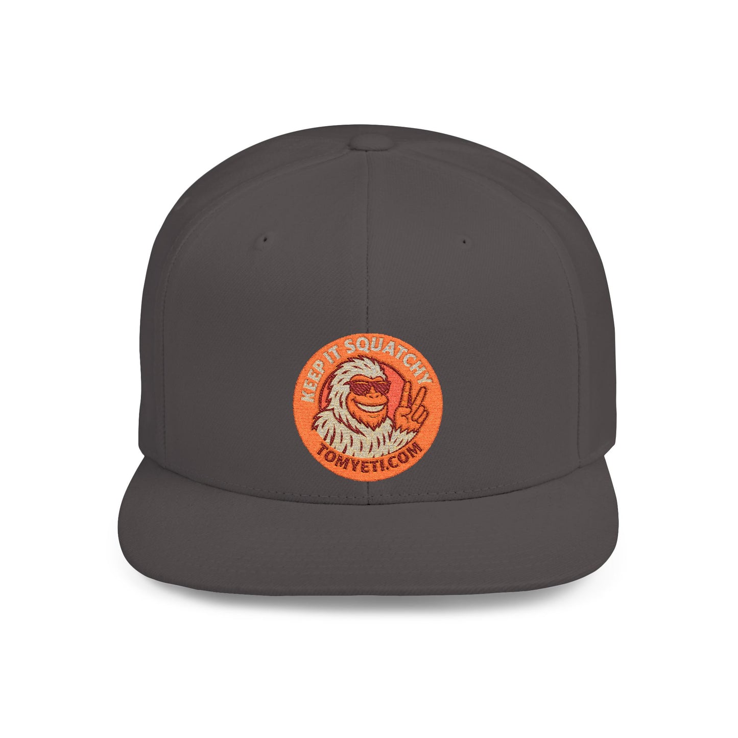 Flat Brim Hat - Tom Yeti Official Snapback Cap