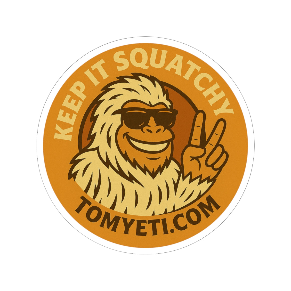 Exclusive Tom Yeti Official Logo Stickers