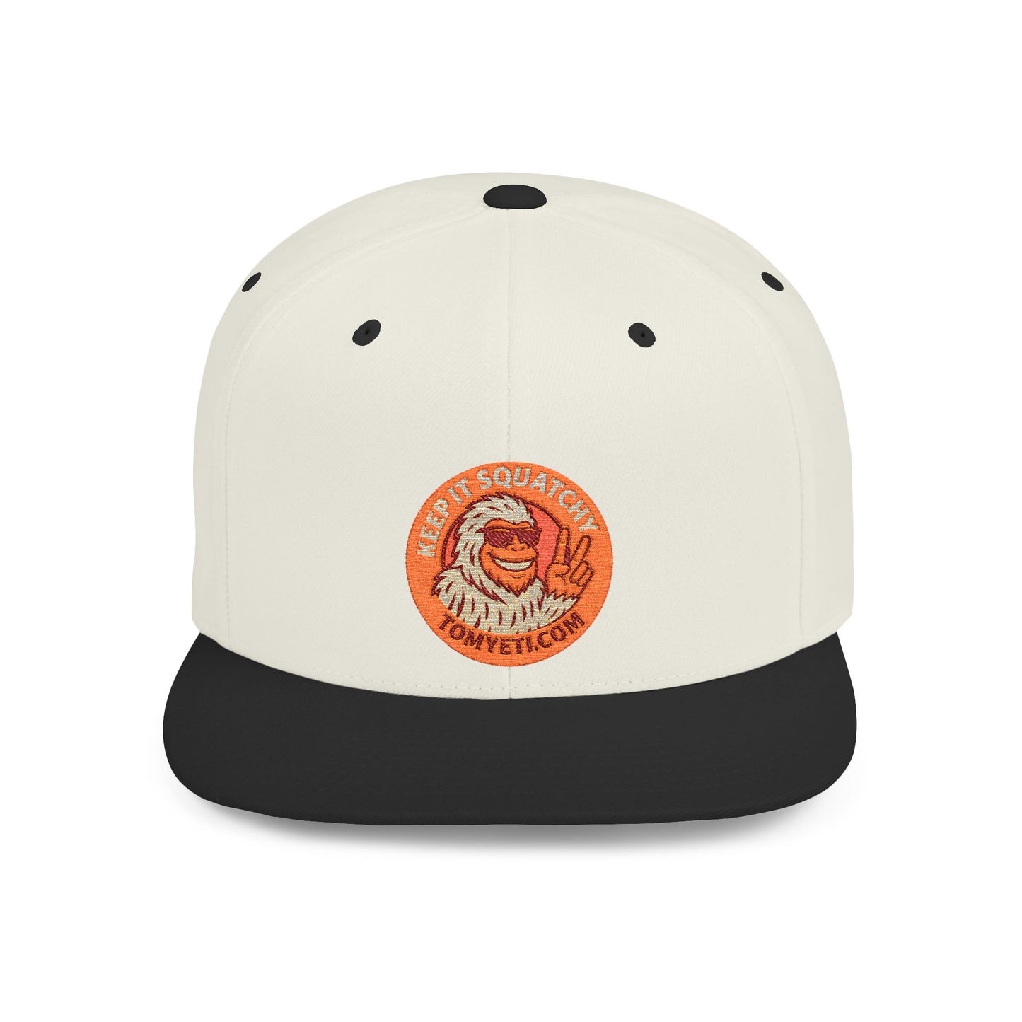 Flat Brim Hat - Tom Yeti Official Snapback Cap