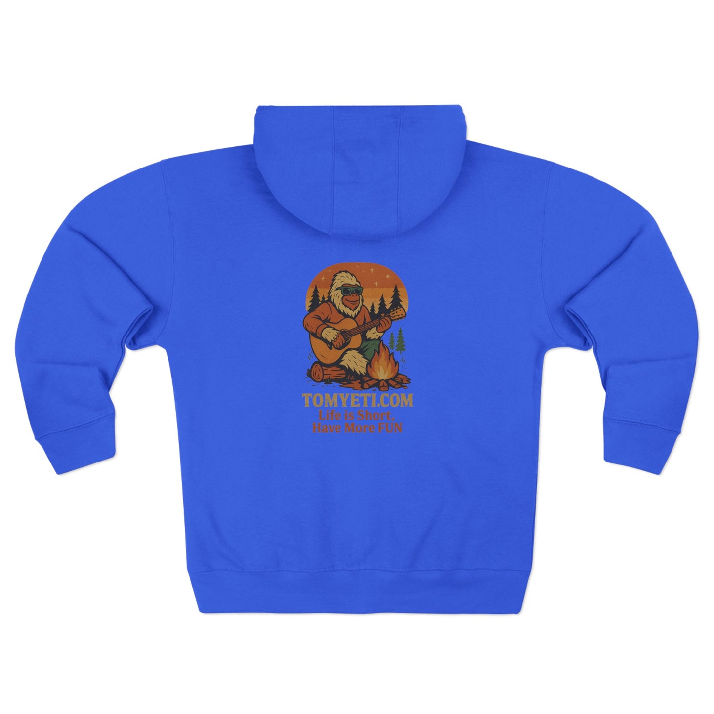 Tom Yeti Official Zip Up Travel Hoodie