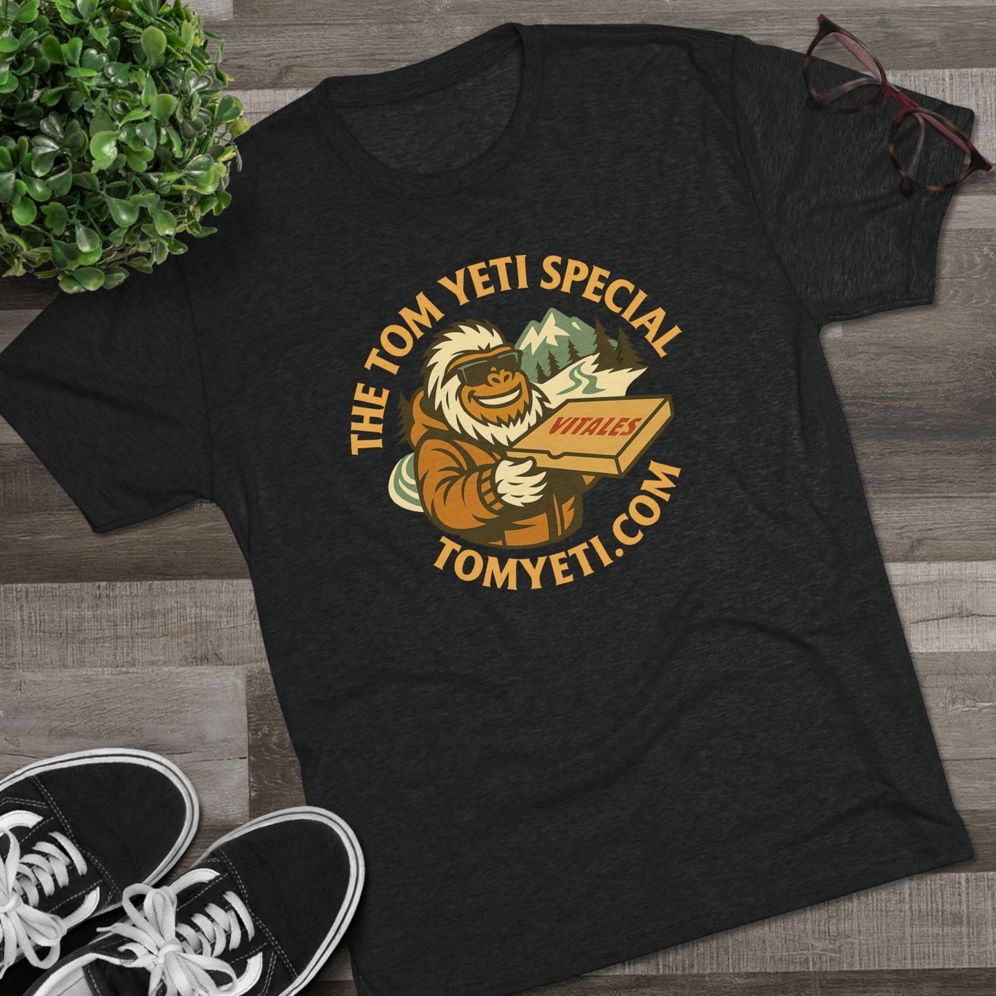 Tom Yeti Official Vitale's Pizza T Shirt!