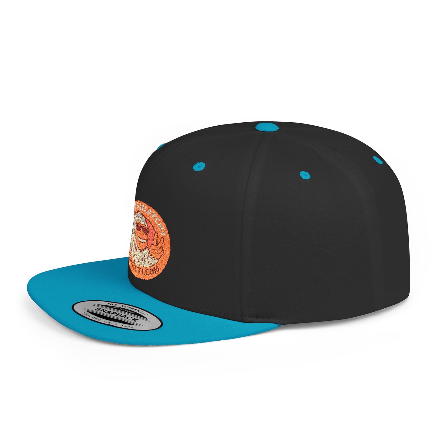 Flat Brim Hat - Tom Yeti Official Snapback Cap