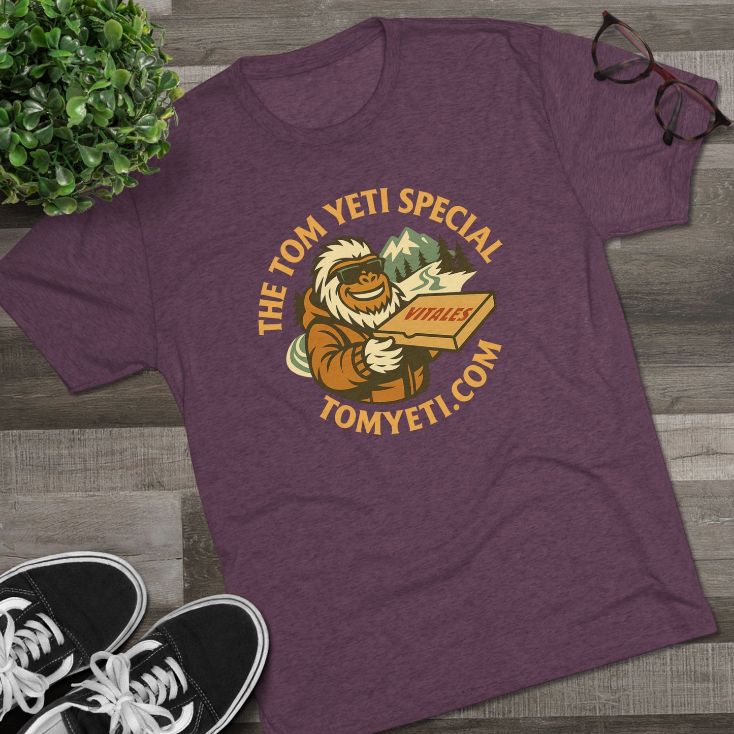 Tom Yeti Official Vitale's Pizza T Shirt!