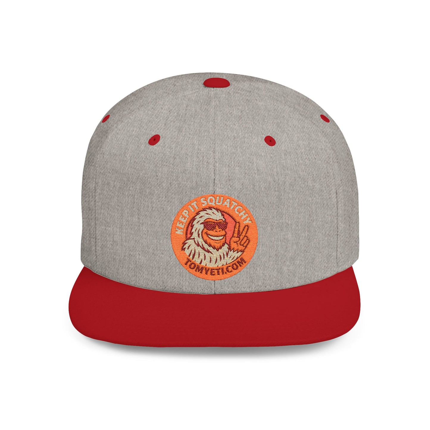 Flat Brim Hat - Tom Yeti Official Snapback Cap