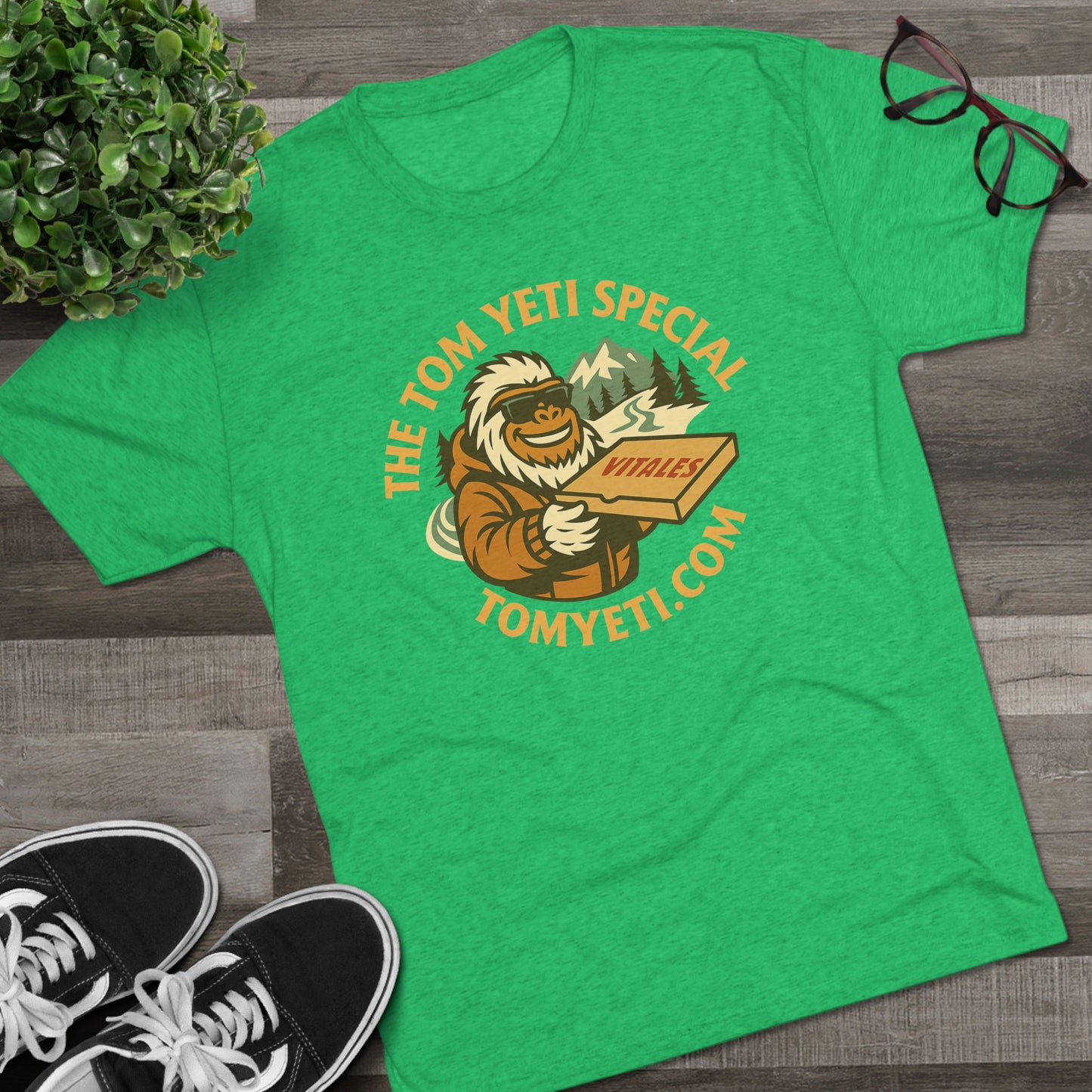 Tom Yeti Official Vitale's Pizza T Shirt!