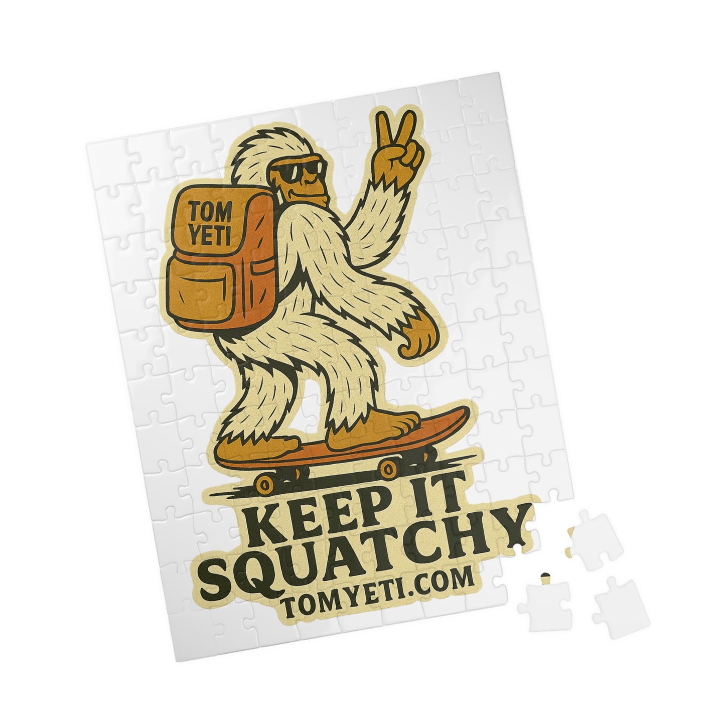 Tom Yeti Official Keep it Squatchy Puzzle!