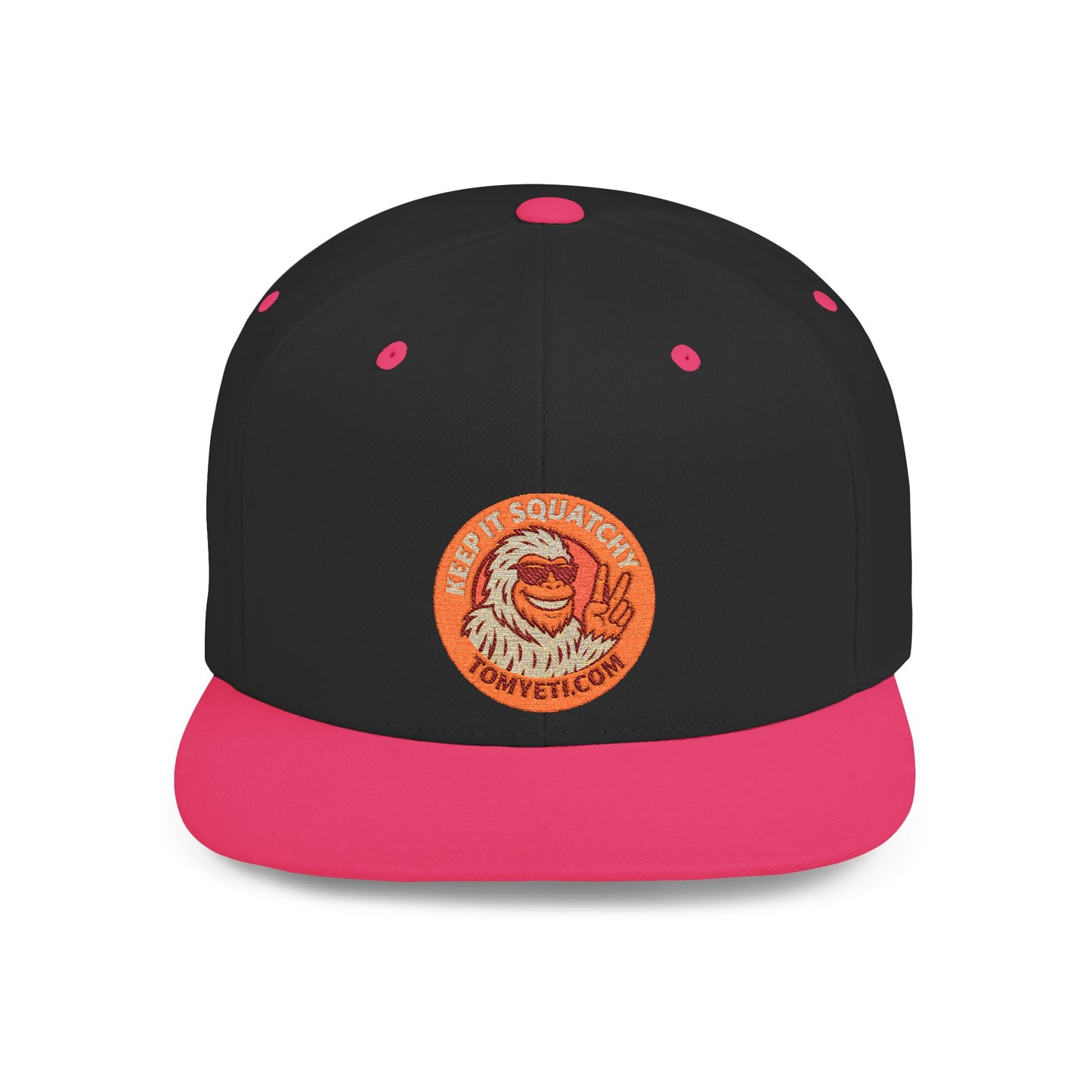 Flat Brim Hat - Tom Yeti Official Snapback Cap