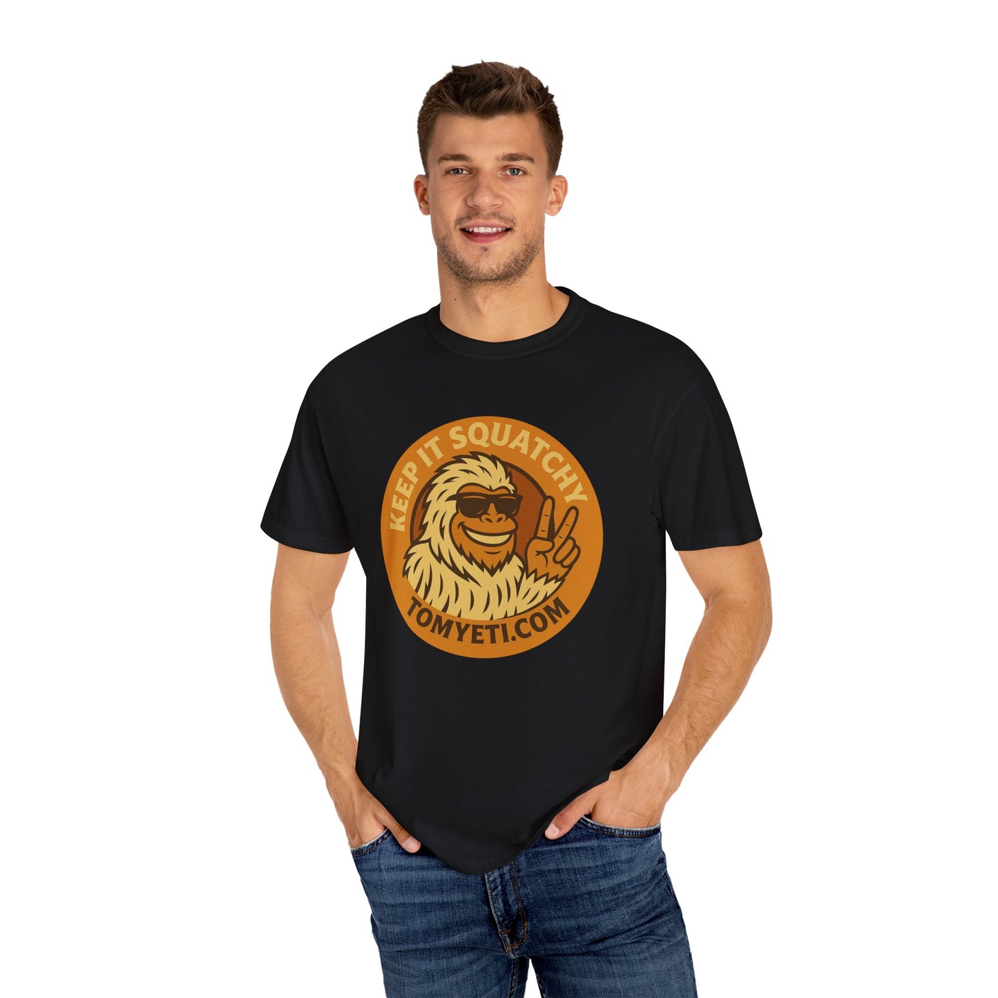 Personalize your own Tom Yeti T Shirt!