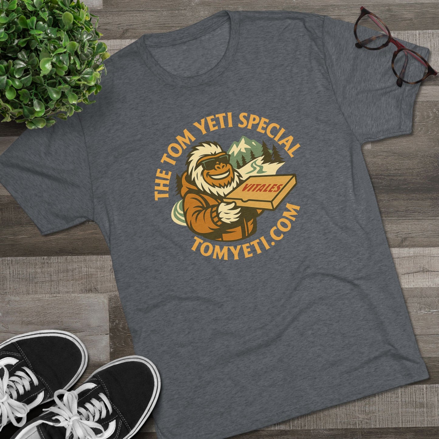Tom Yeti Official Vitale's Pizza T Shirt!