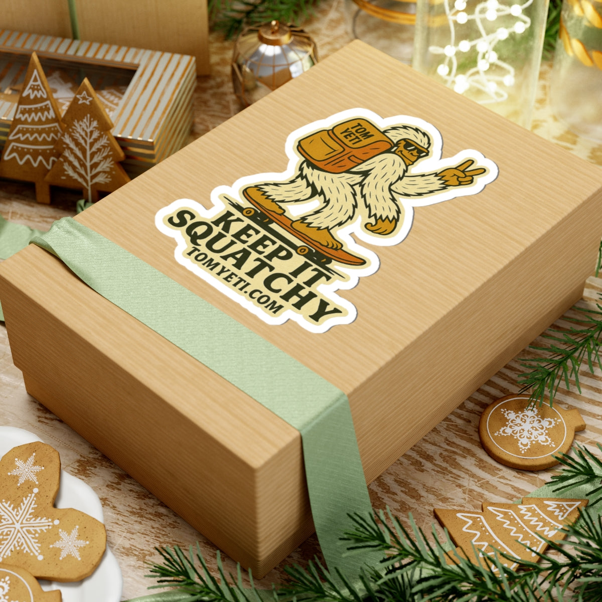 Tom Yeti Official Keep It Squatchy Stickers