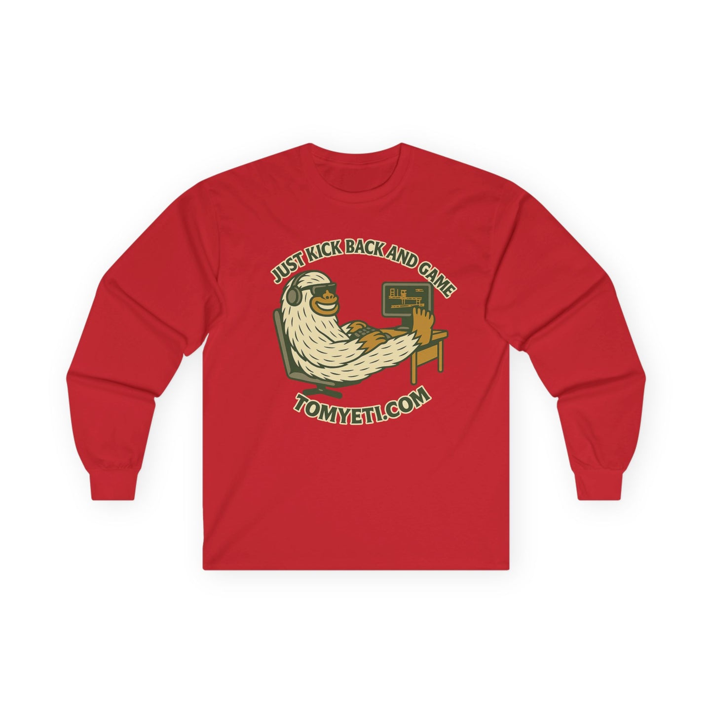 Tom Yeti Official Gaming Long Sleeve T