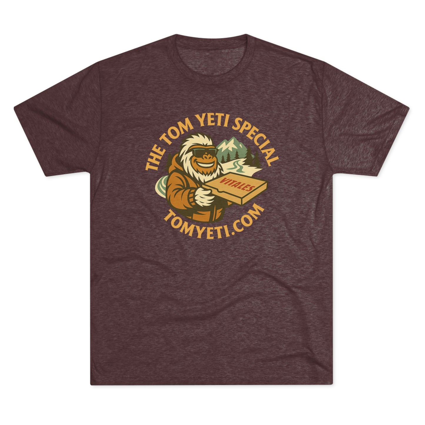 Tom Yeti Official Vitale's Pizza T Shirt!