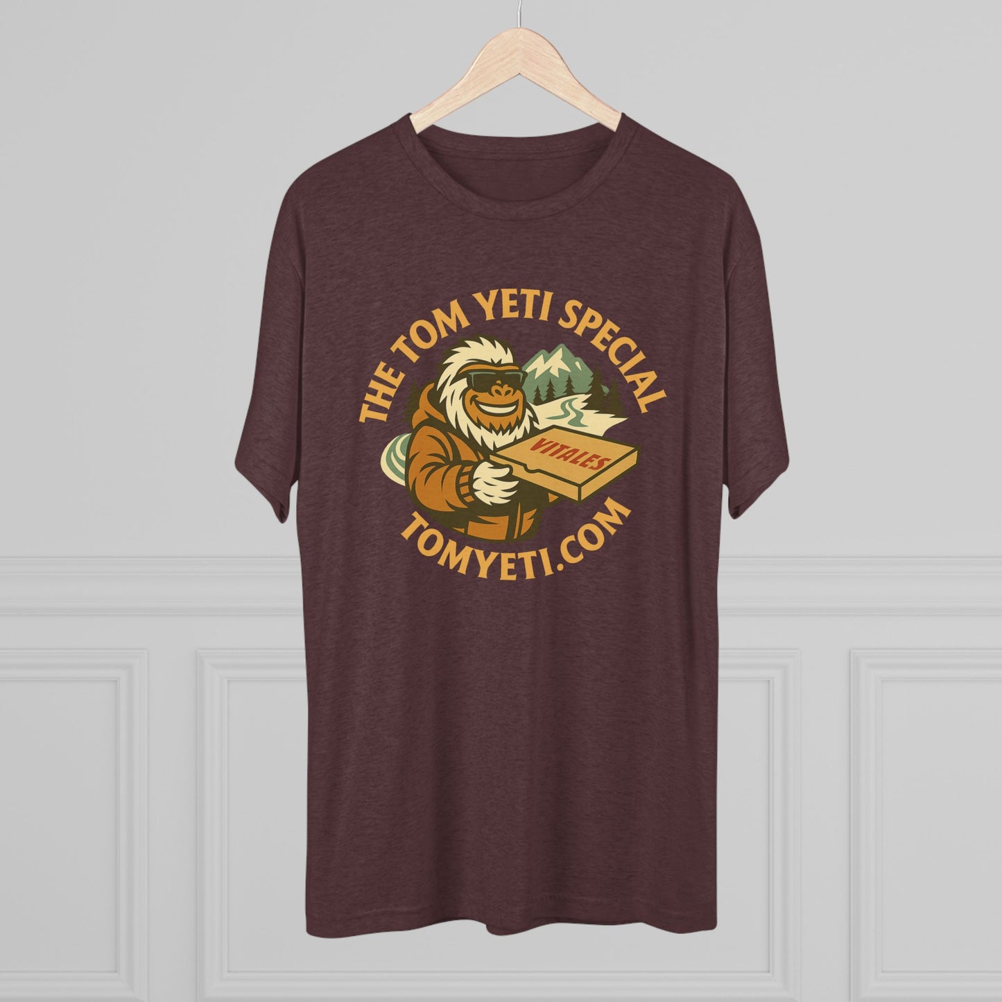Tom Yeti Official Vitale's Pizza T Shirt!