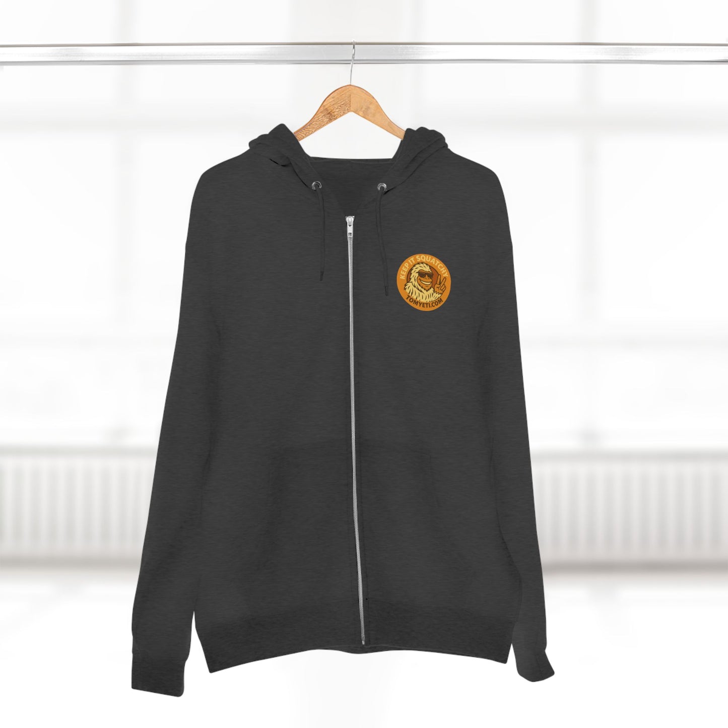 Tom Yeti Official Zip Up Travel Hoodie