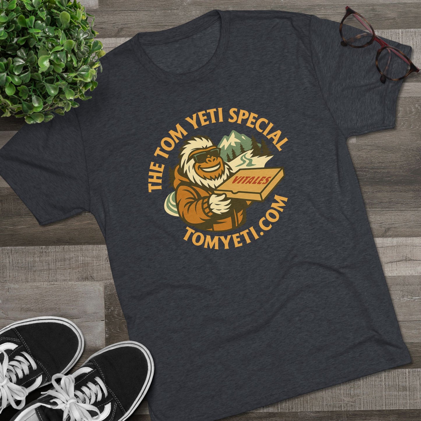 Tom Yeti Official Vitale's Pizza T Shirt!