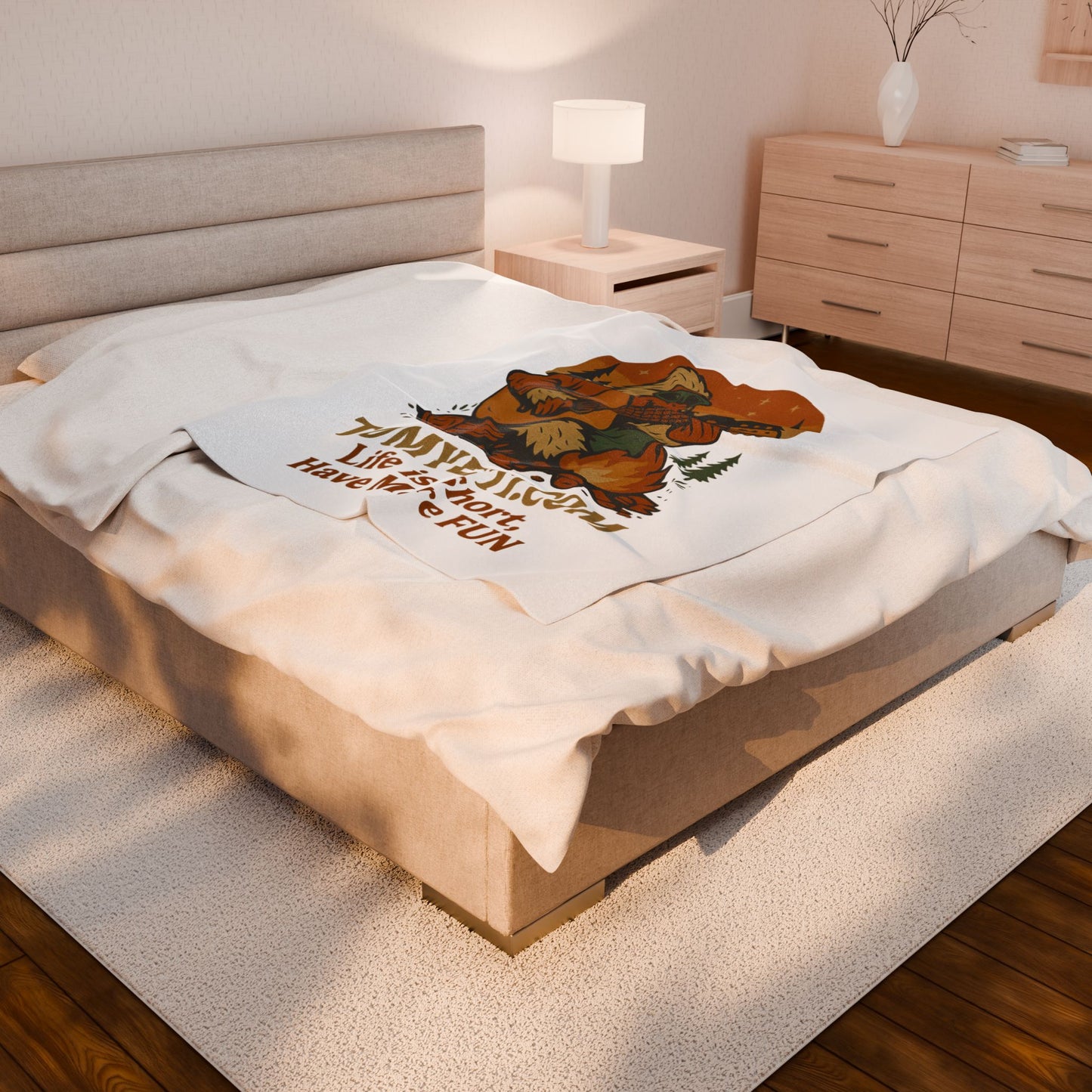 Tom Yeti Official Plush Blanket