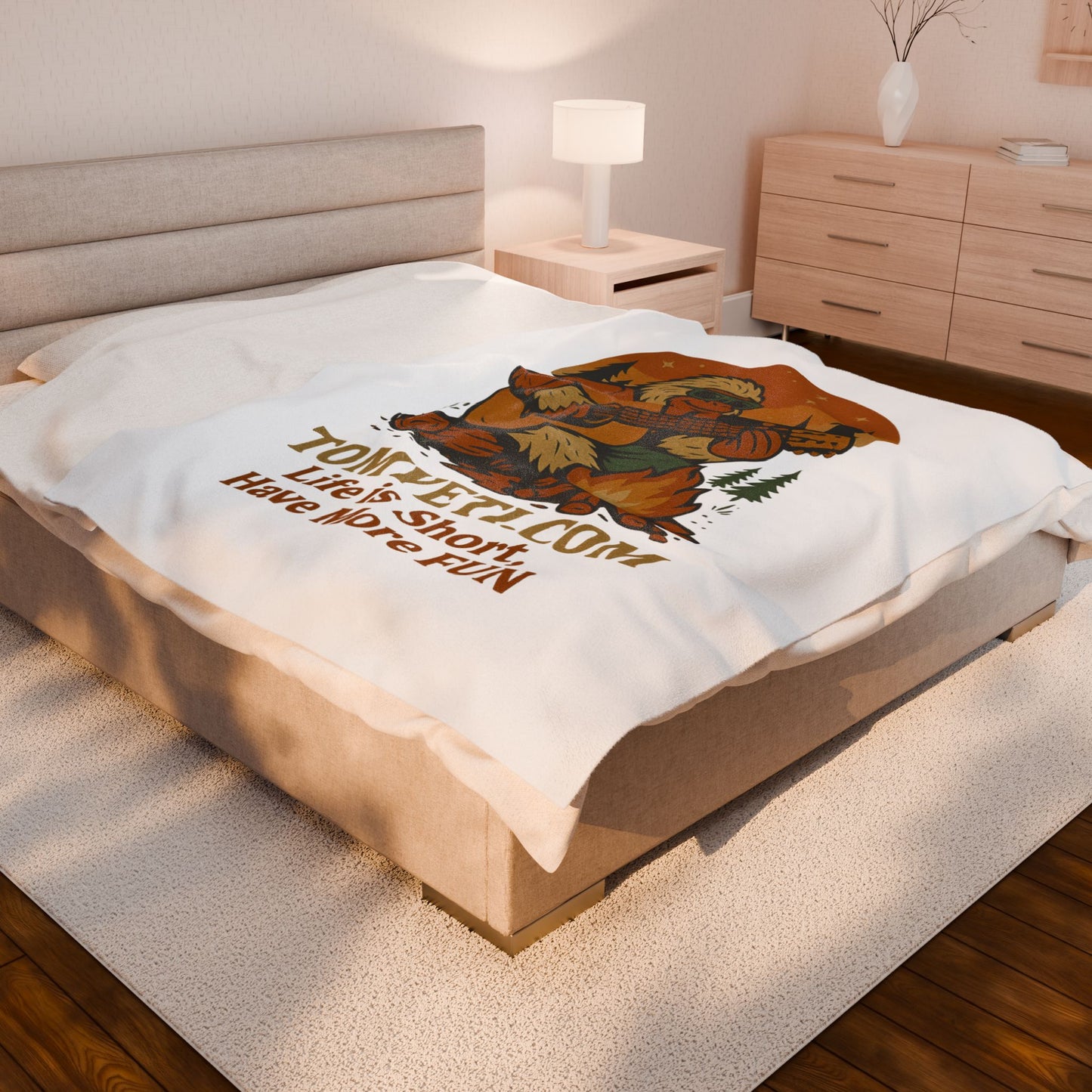 Tom Yeti Official Plush Blanket
