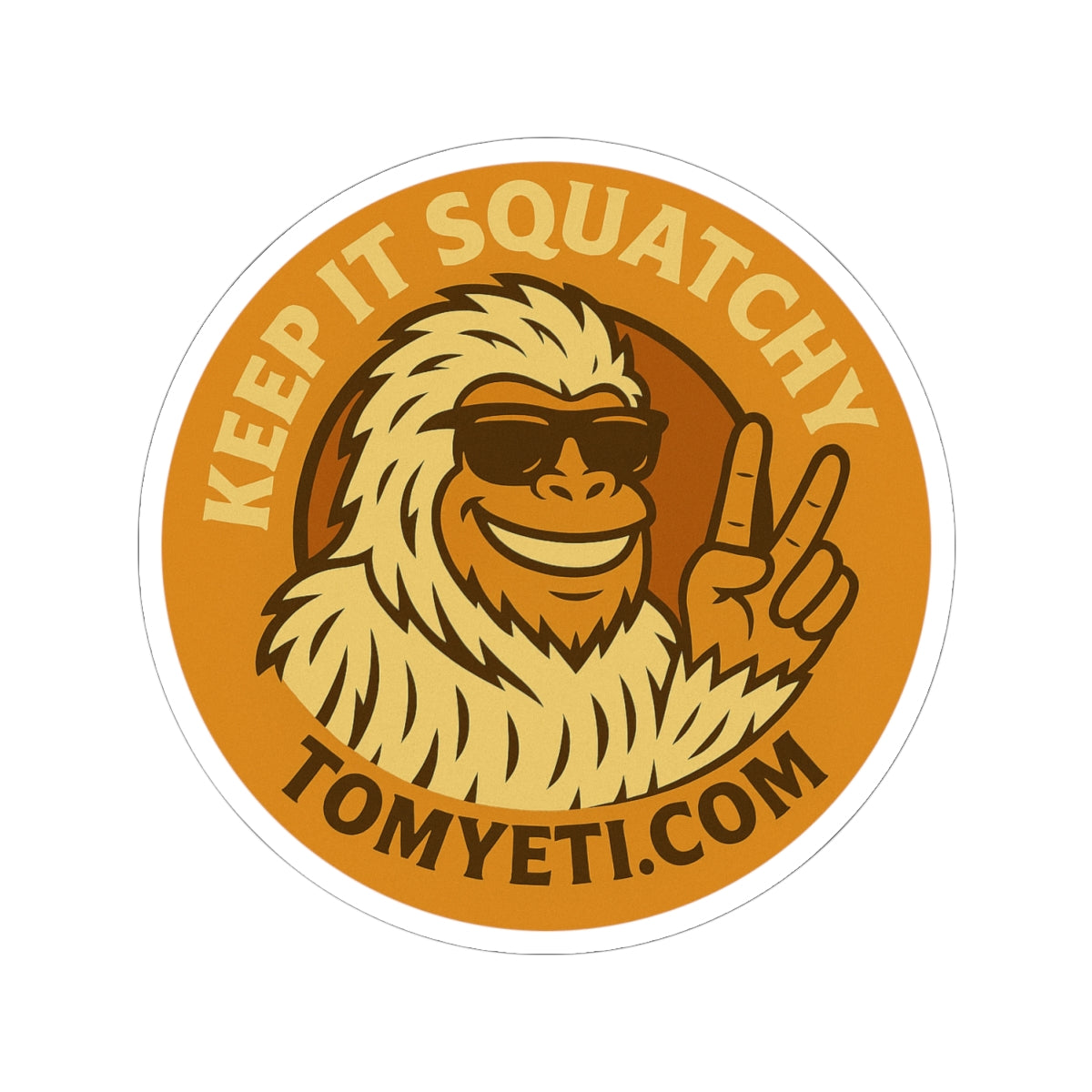 Exclusive Tom Yeti Official Logo Stickers