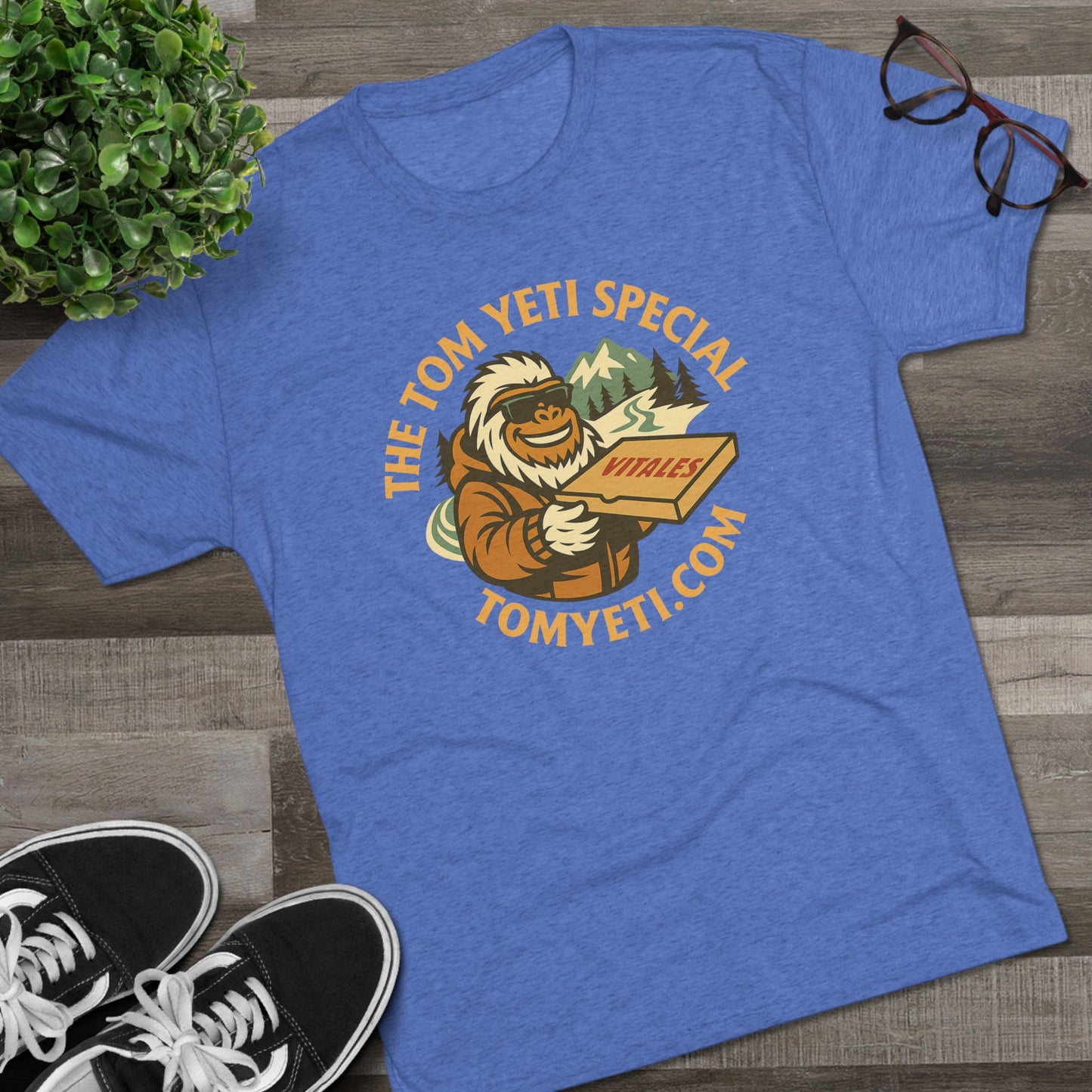 Tom Yeti Official Vitale's Pizza T Shirt!