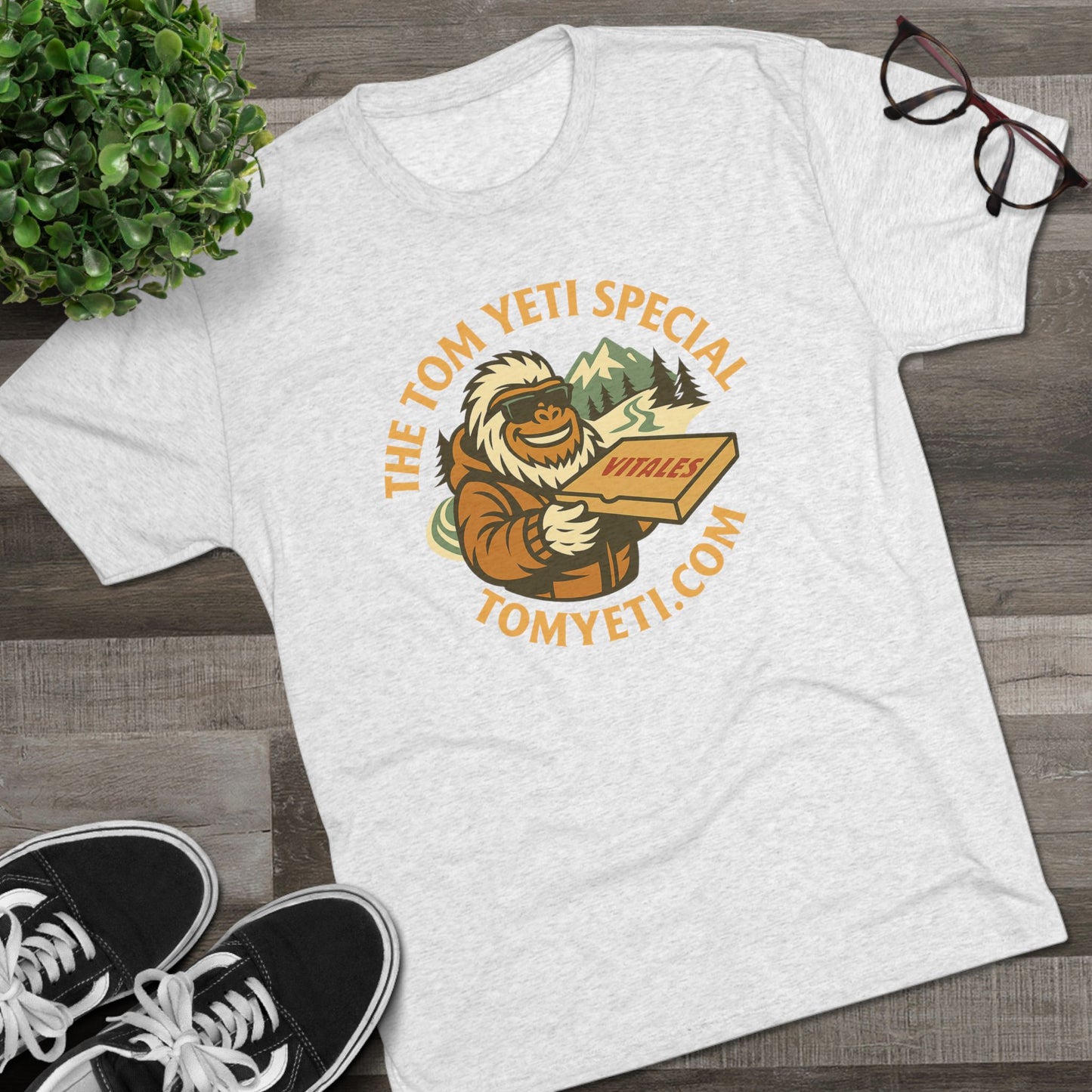 Tom Yeti Official Vitale's Pizza T Shirt!