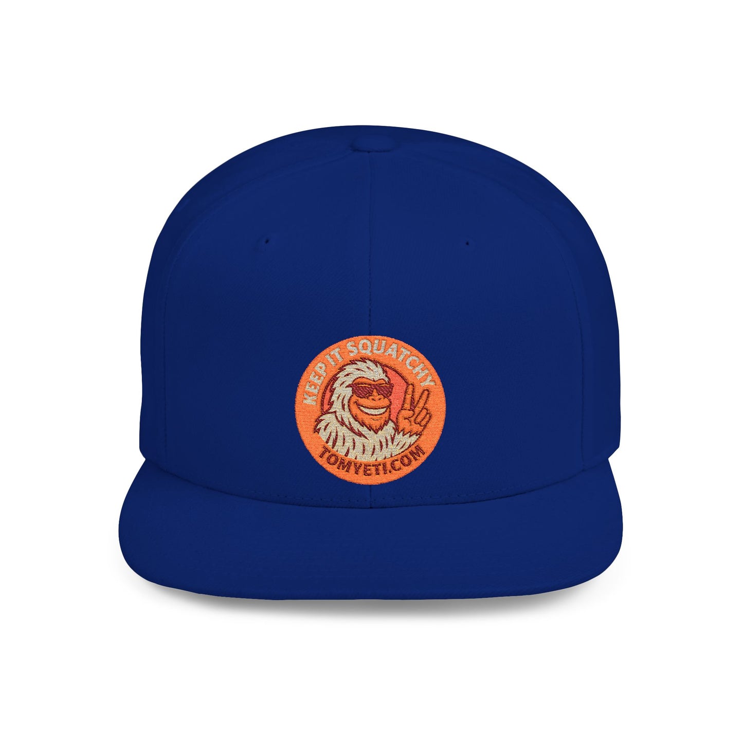 Flat Brim Hat - Tom Yeti Official Snapback Cap
