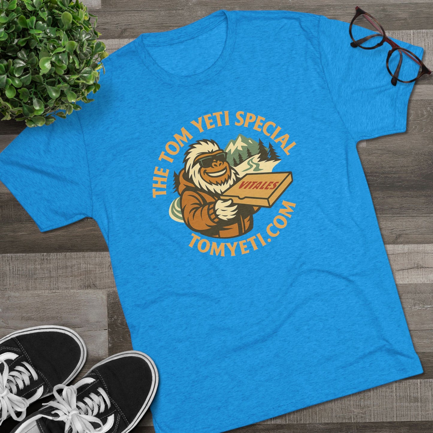 Tom Yeti Official Vitale's Pizza T Shirt!