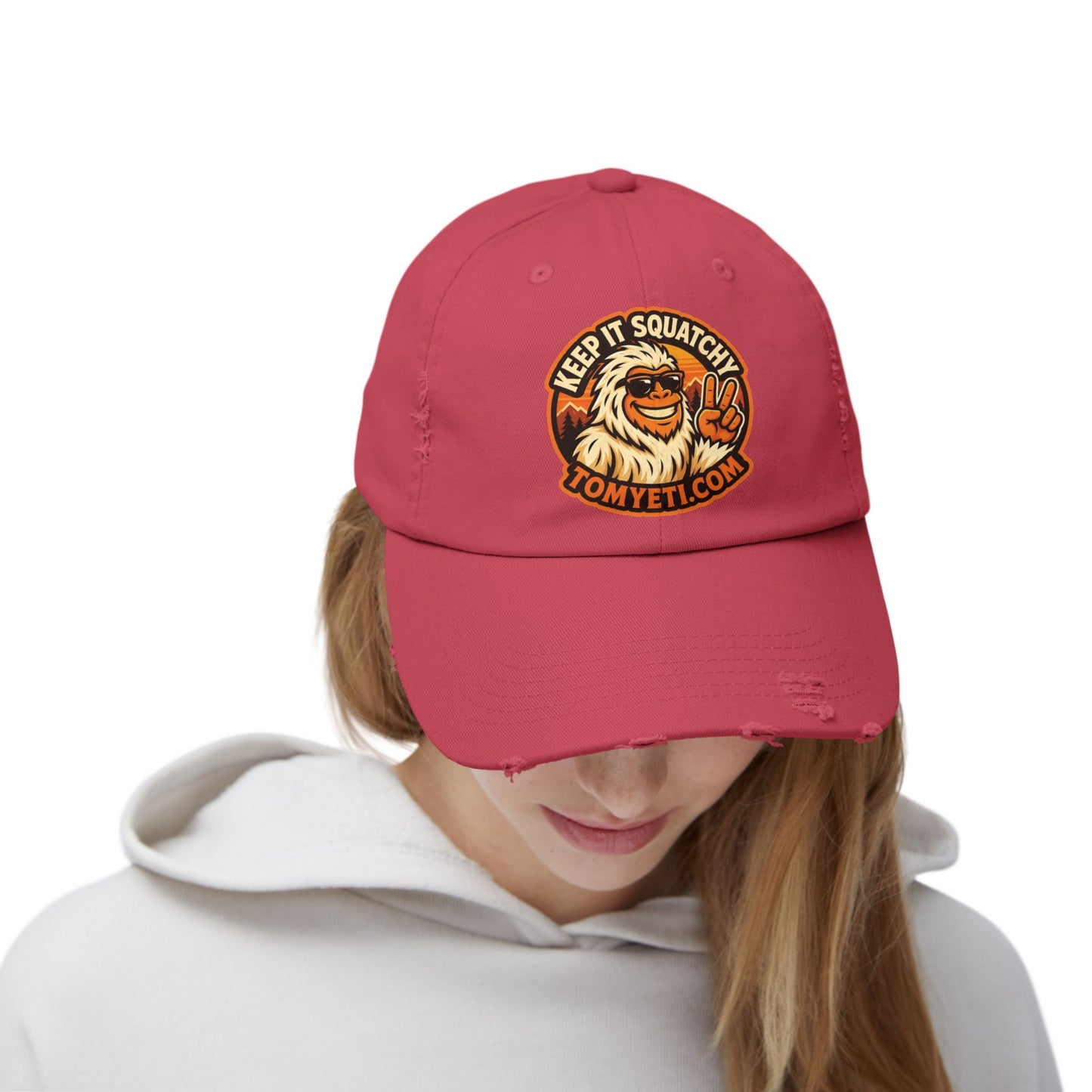 Tom Yeti Outdoor Adventure Cap — Distressed Unisex Hat