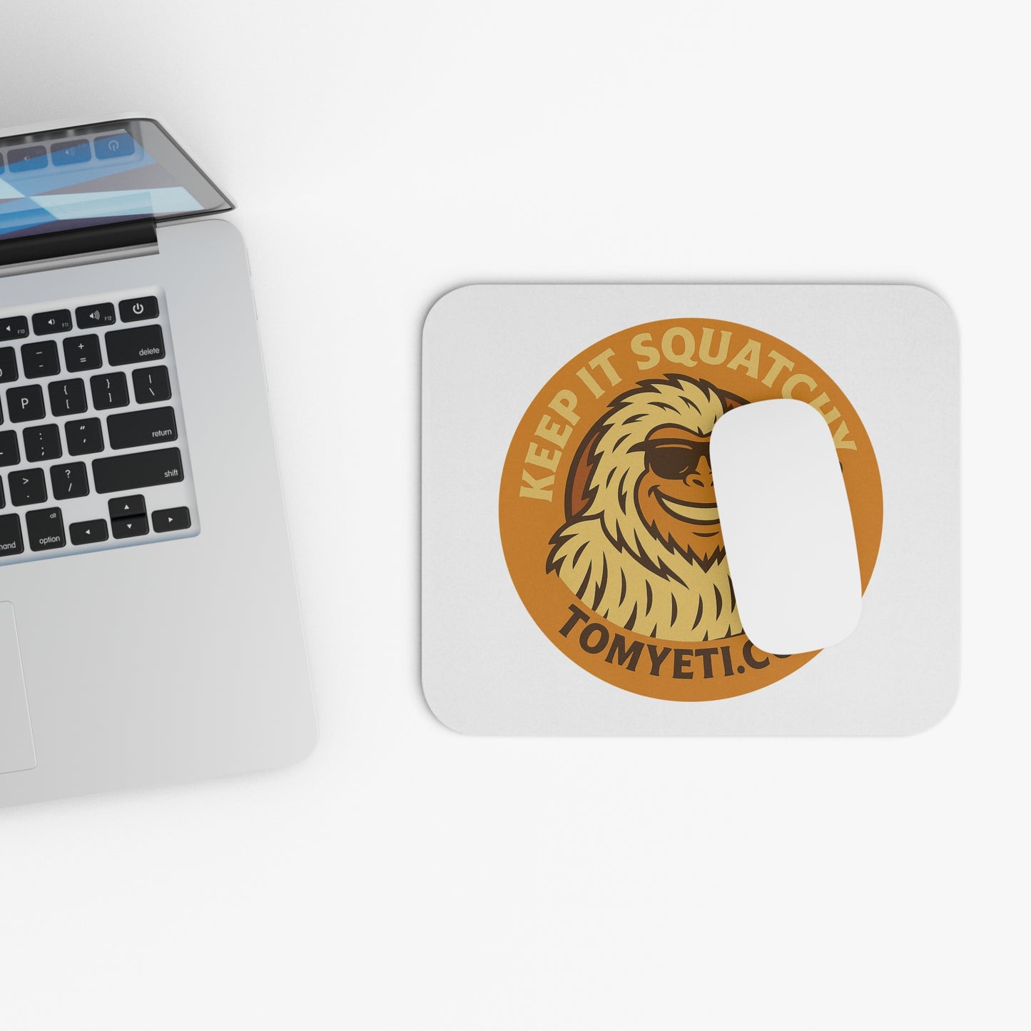 Tom Yeti Official Logo Mouse Pad!