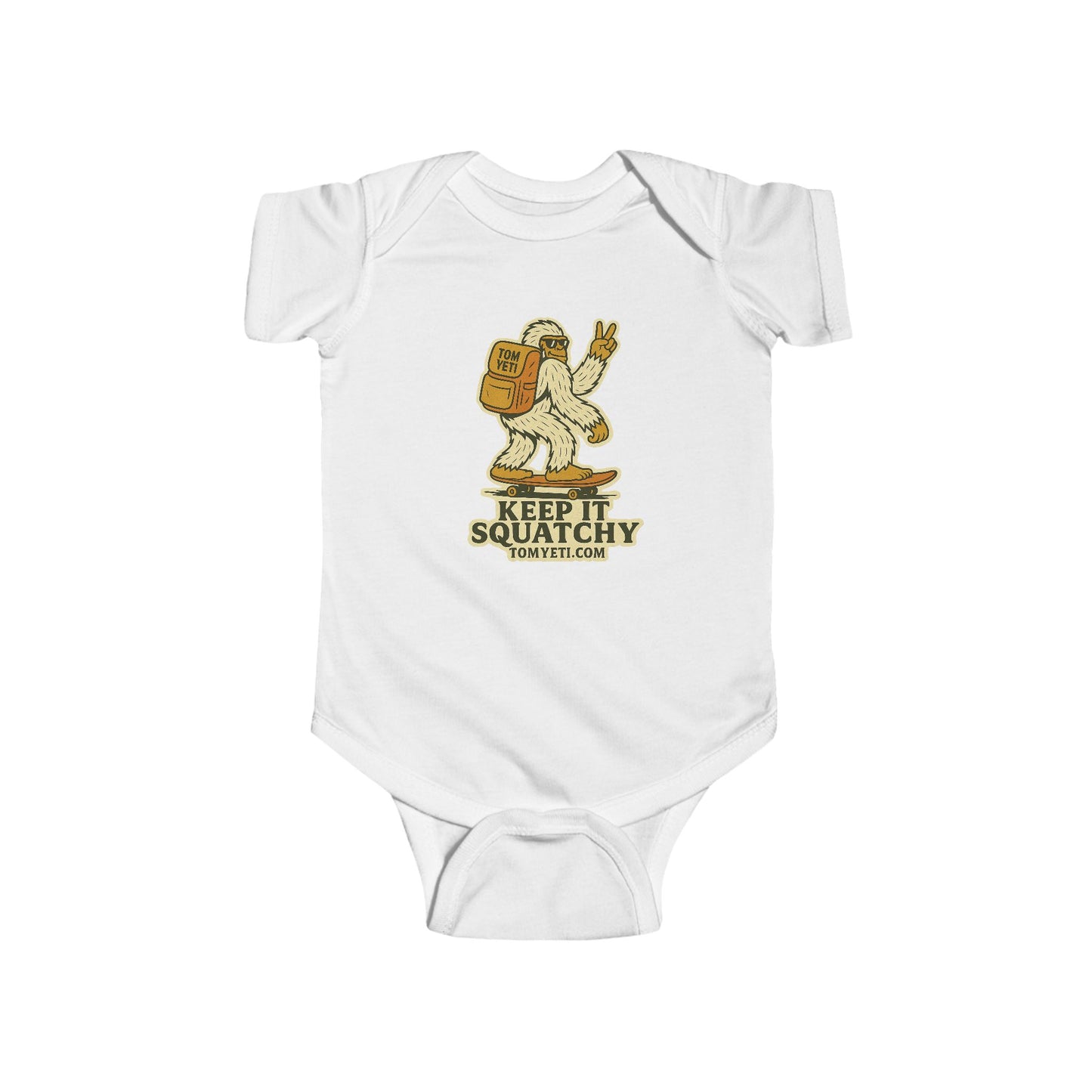 Tom Yeti Official Infant Fine Jersey Bodysuit/Onesie