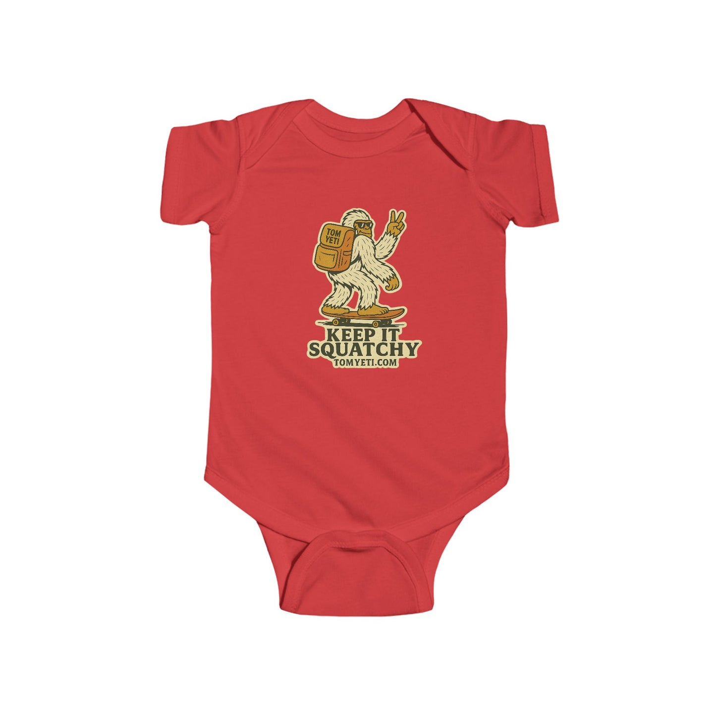 Tom Yeti Official Infant Fine Jersey Bodysuit/Onesie