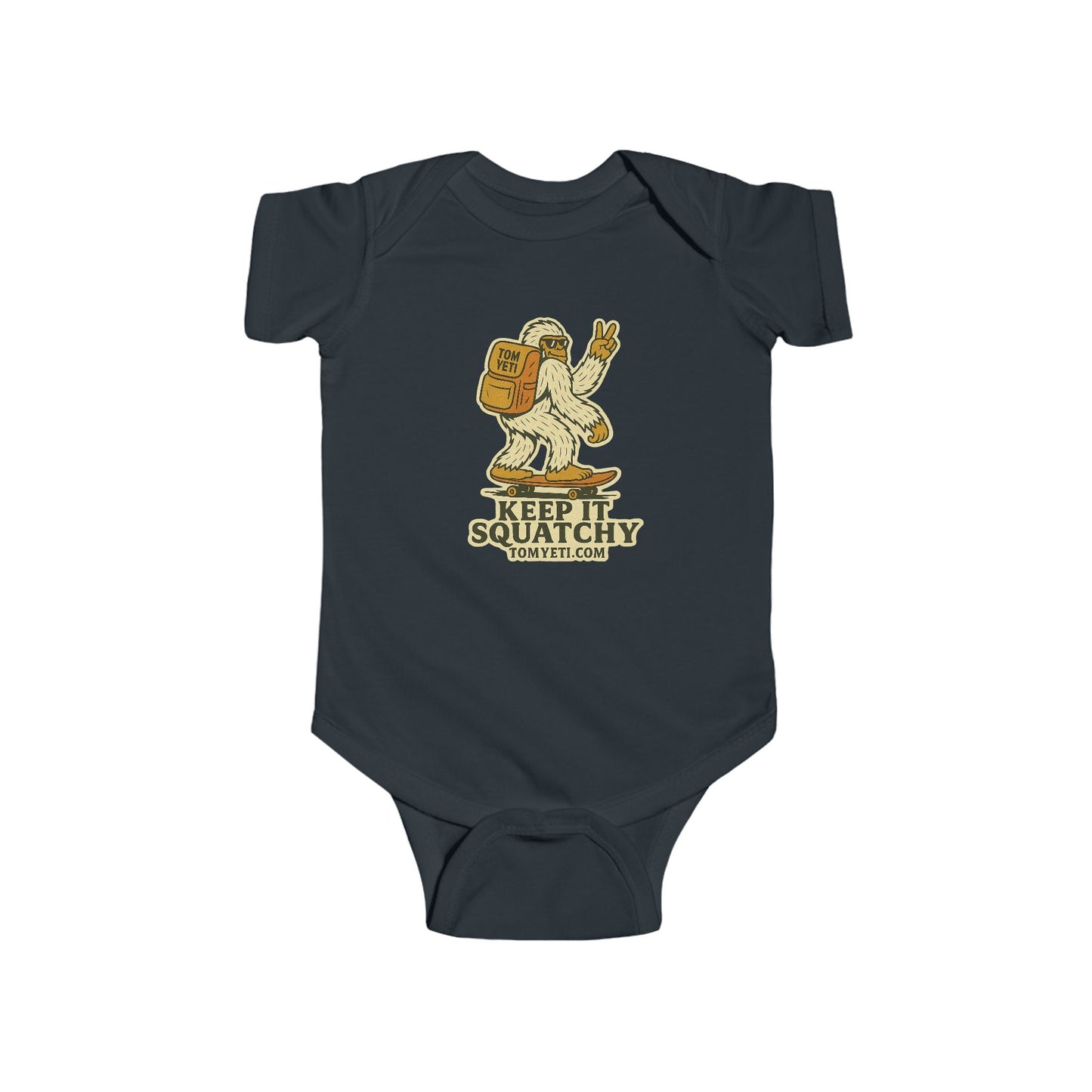 Tom Yeti Official Infant Fine Jersey Bodysuit/Onesie