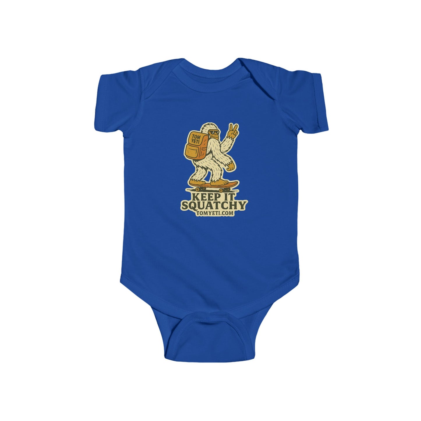 Tom Yeti Official Infant Fine Jersey Bodysuit/Onesie